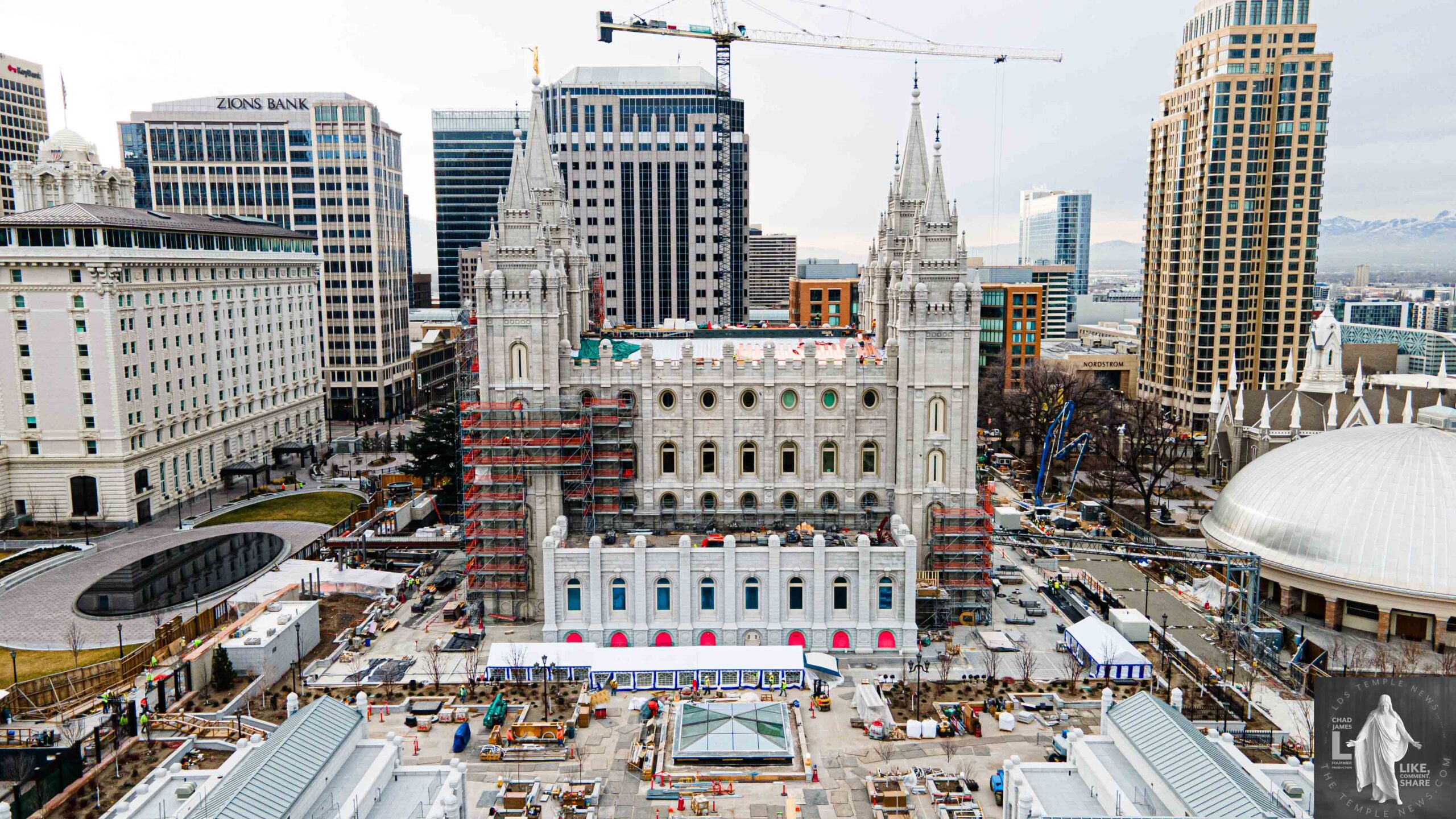 Salt Lake Temple at Temple Square