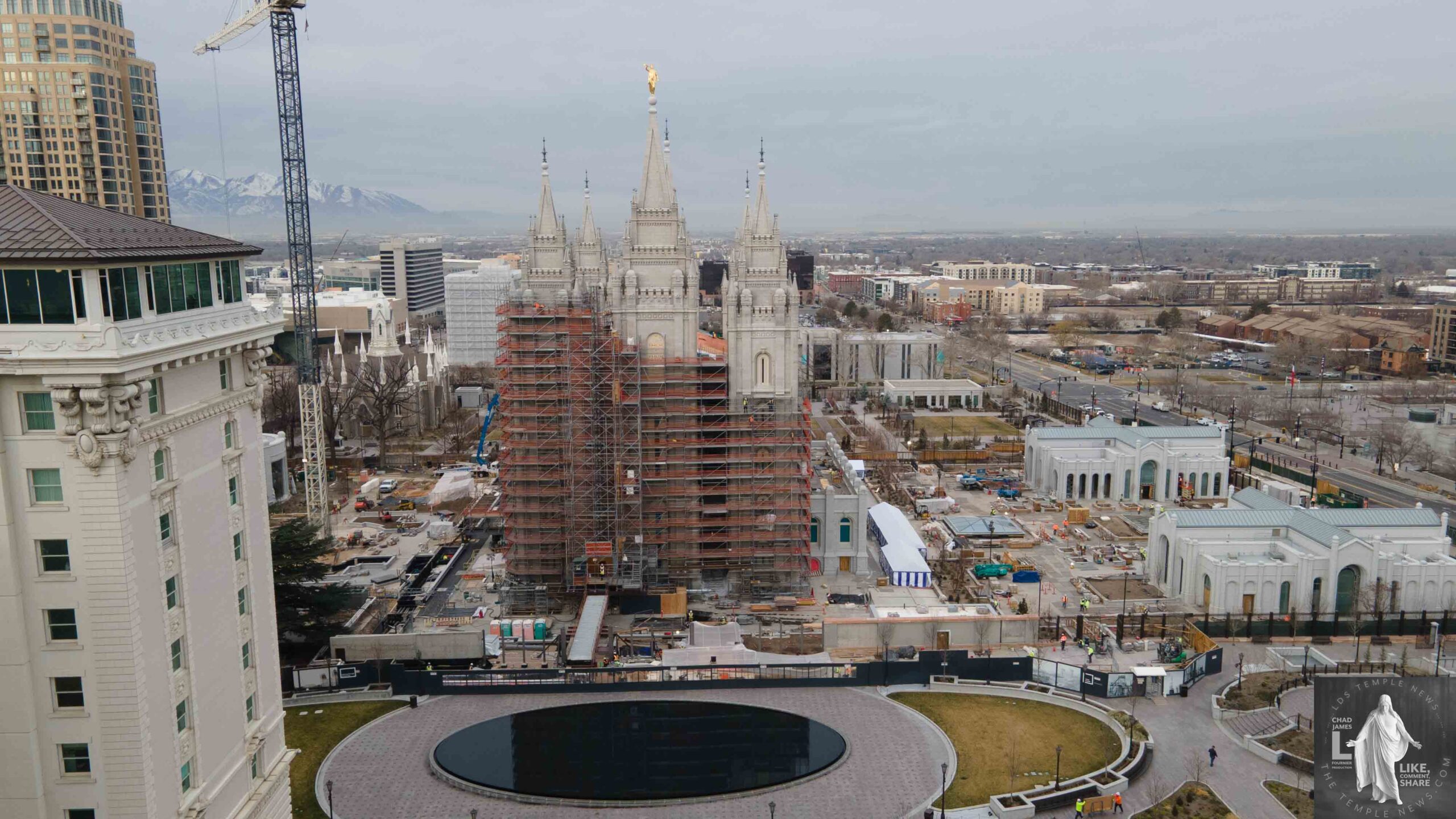 Salt Lake Temple renovation will include additional sealing rooms bring to sealing rooms
