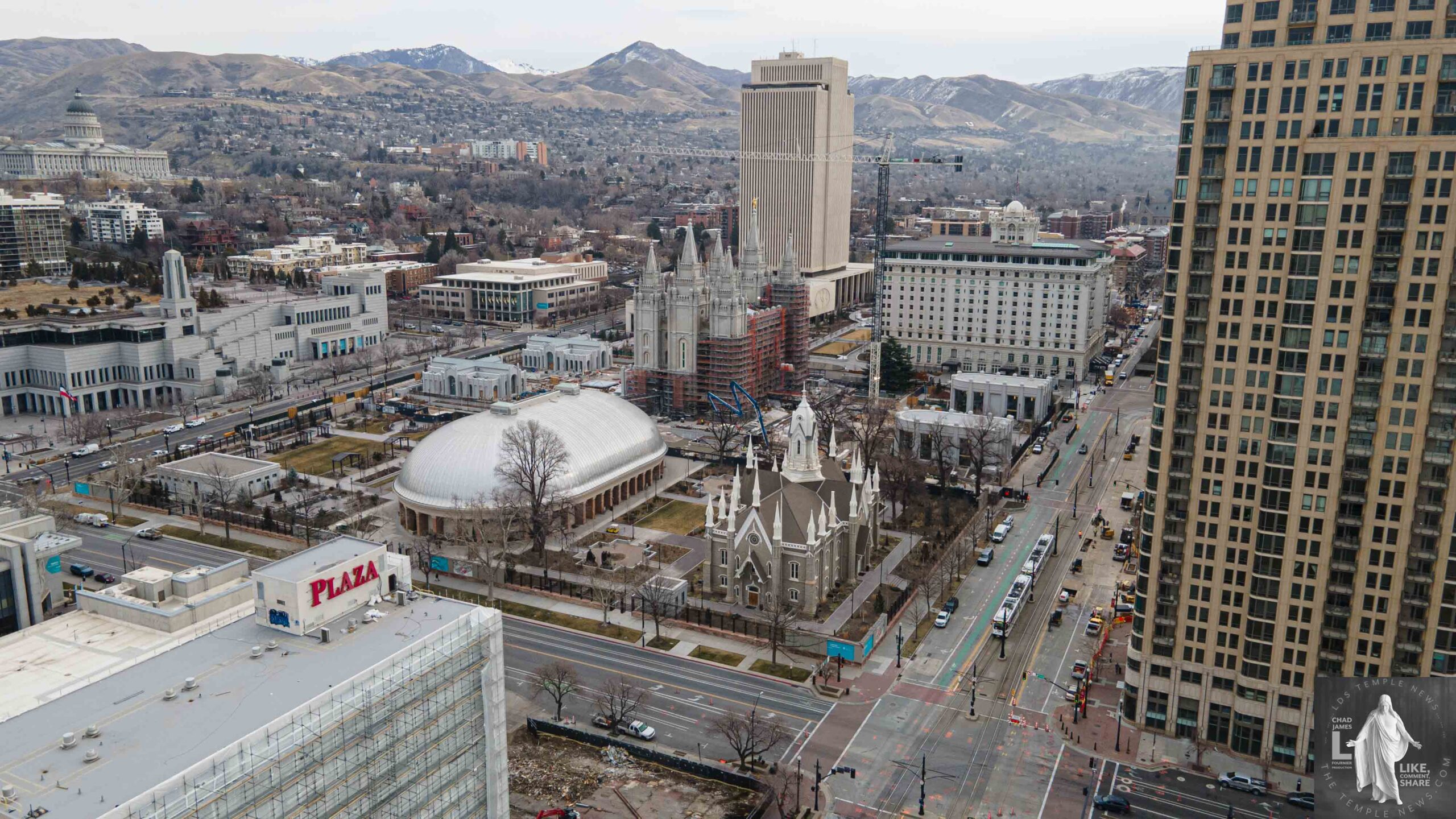 See gorgeous new images of Salt Lake Temple renovations post