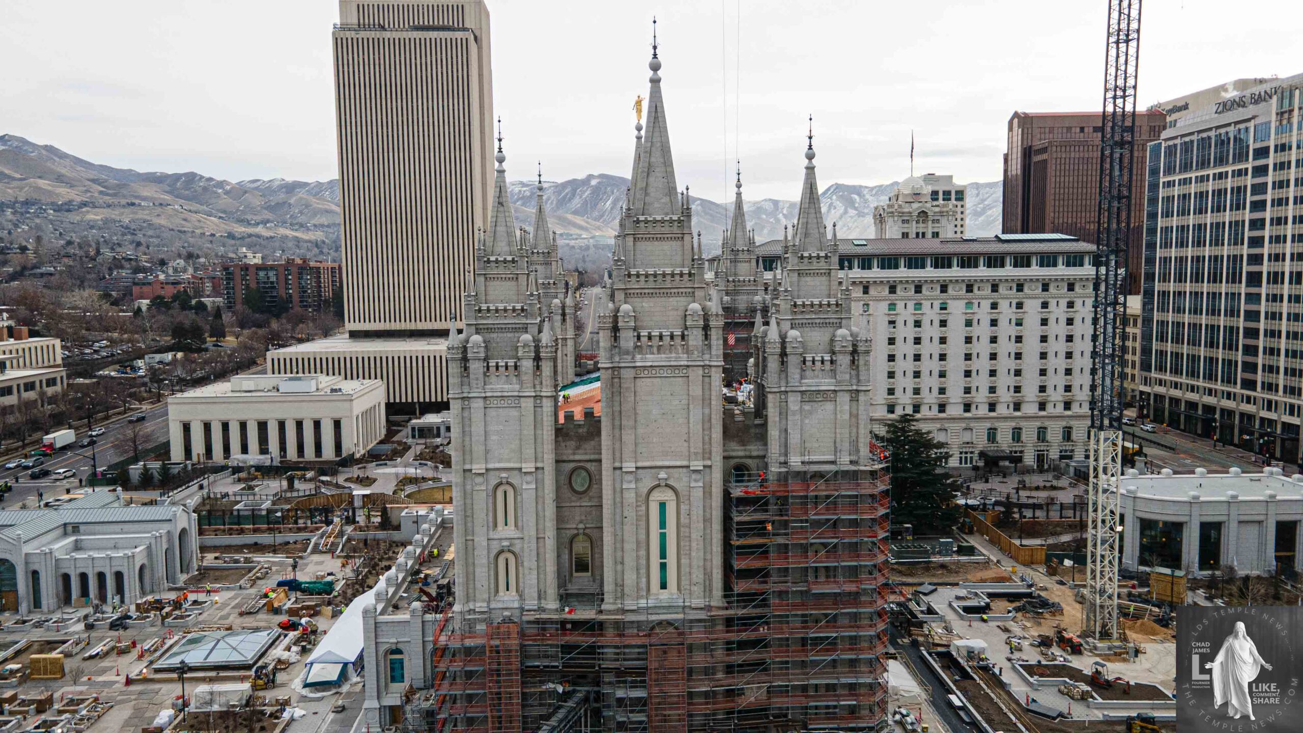 Temple Square construction?