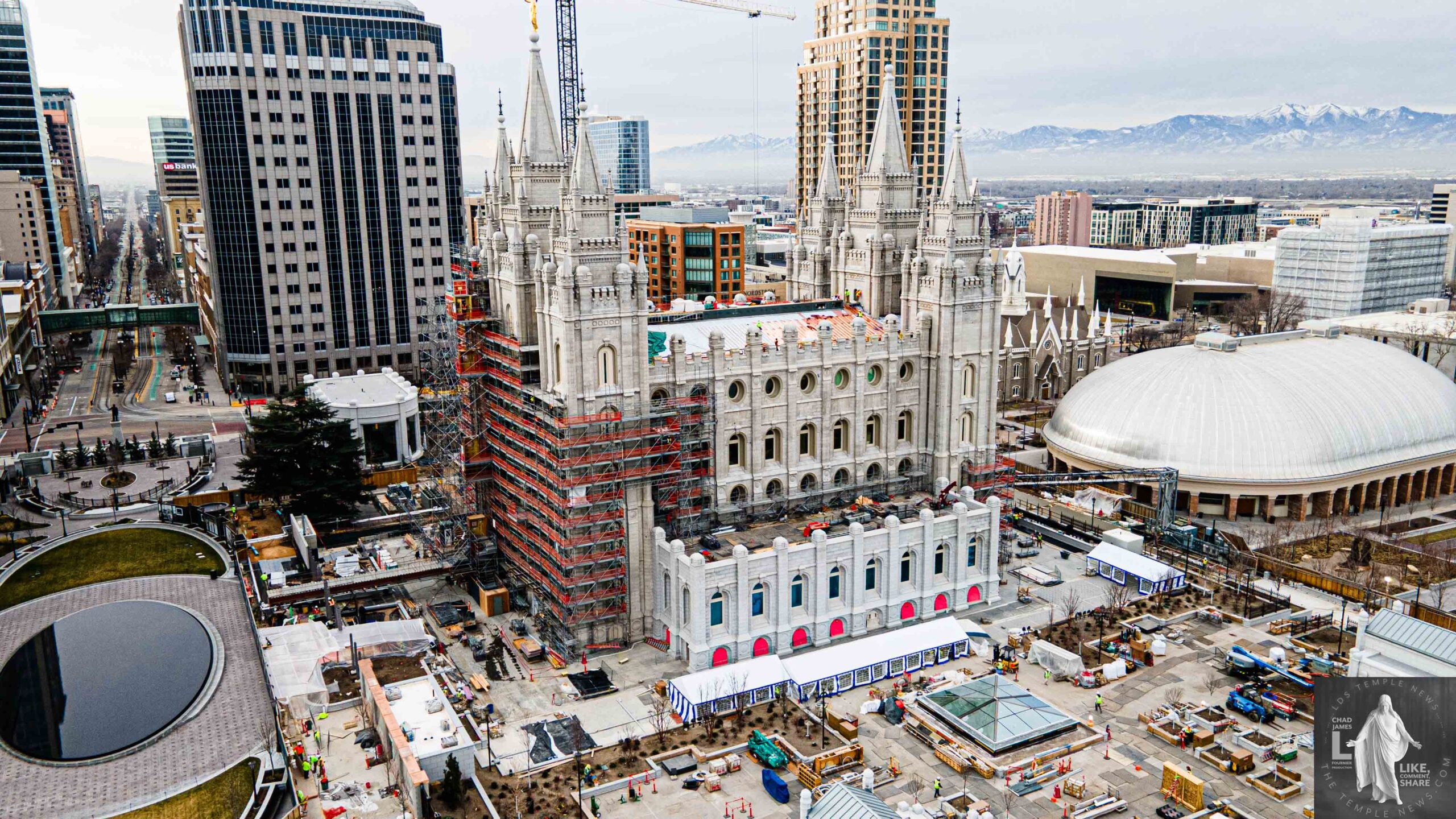 Update on Temple Square renovation