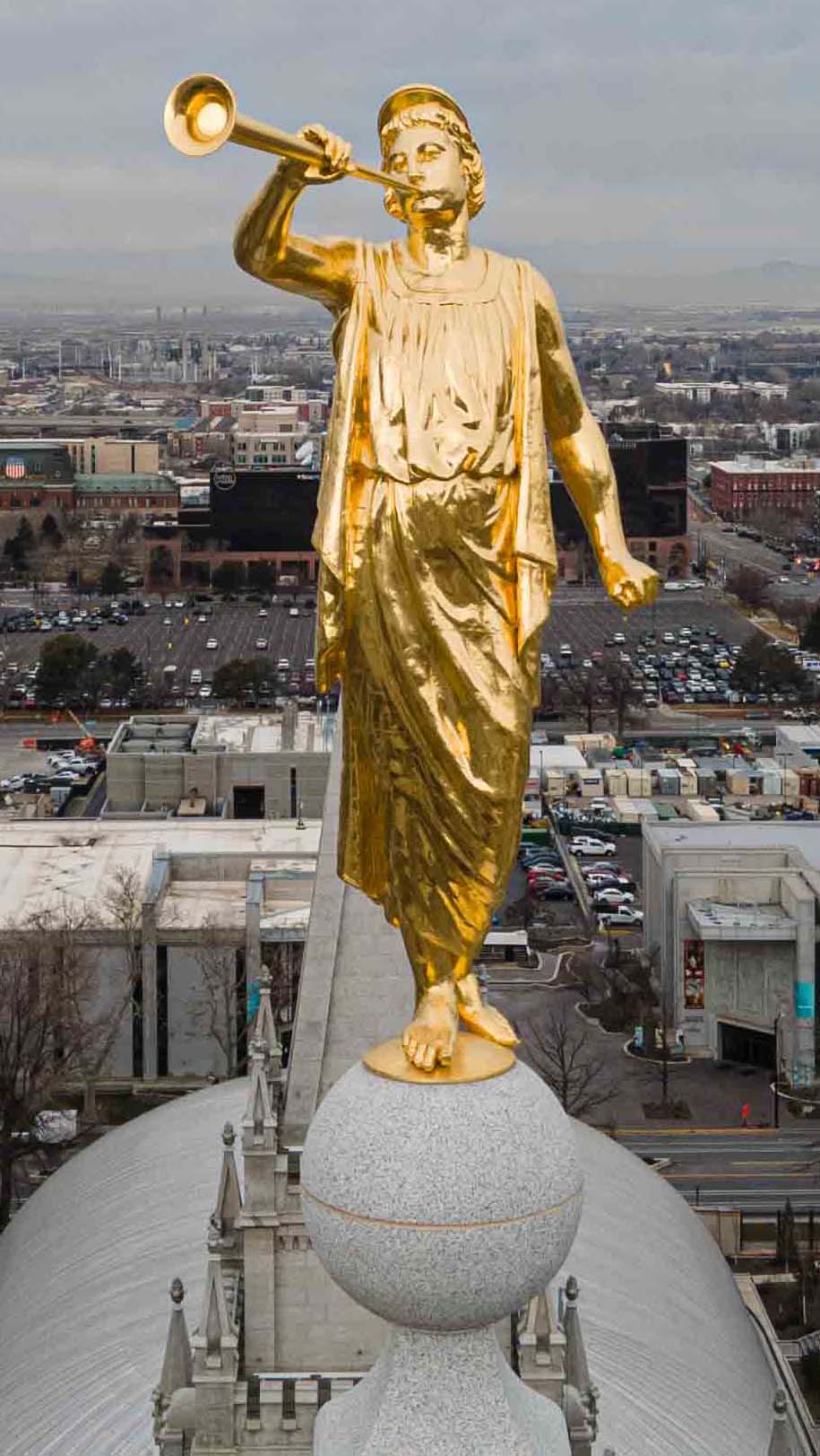 Angel Moroni missing from LDS Temples