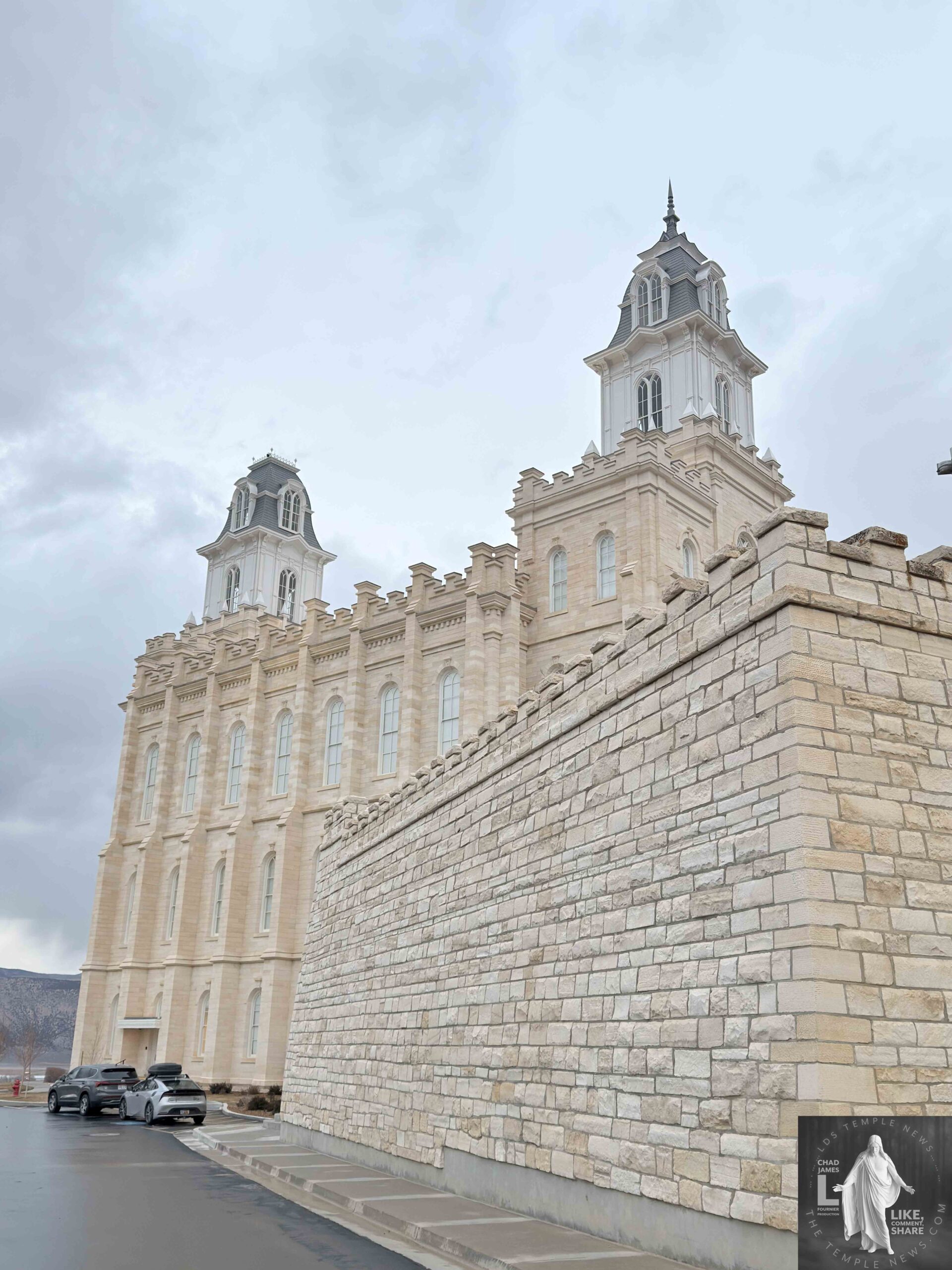 Daybreak Manti Utah Temple