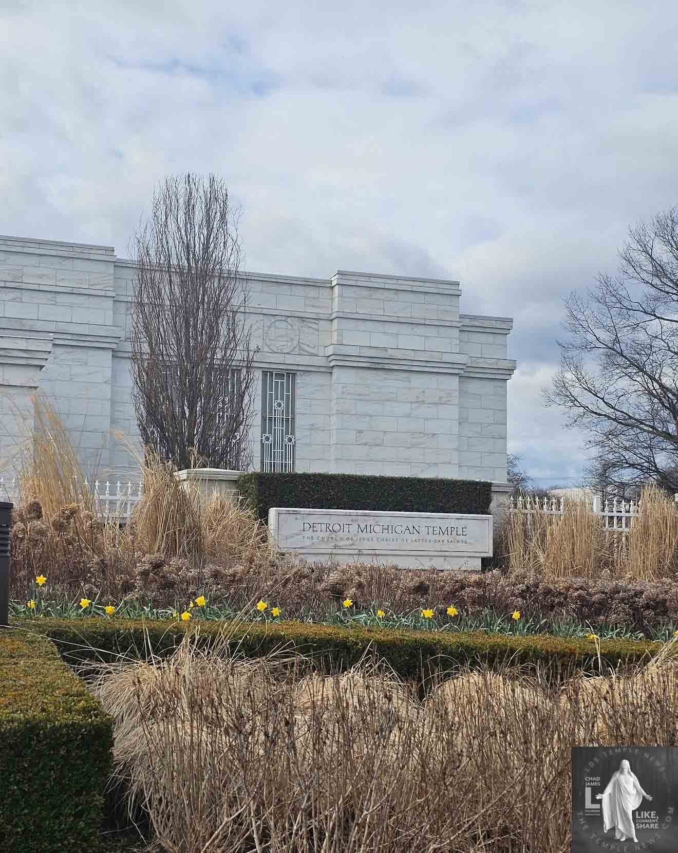 Detroit Michigan Temple an LDS Temple