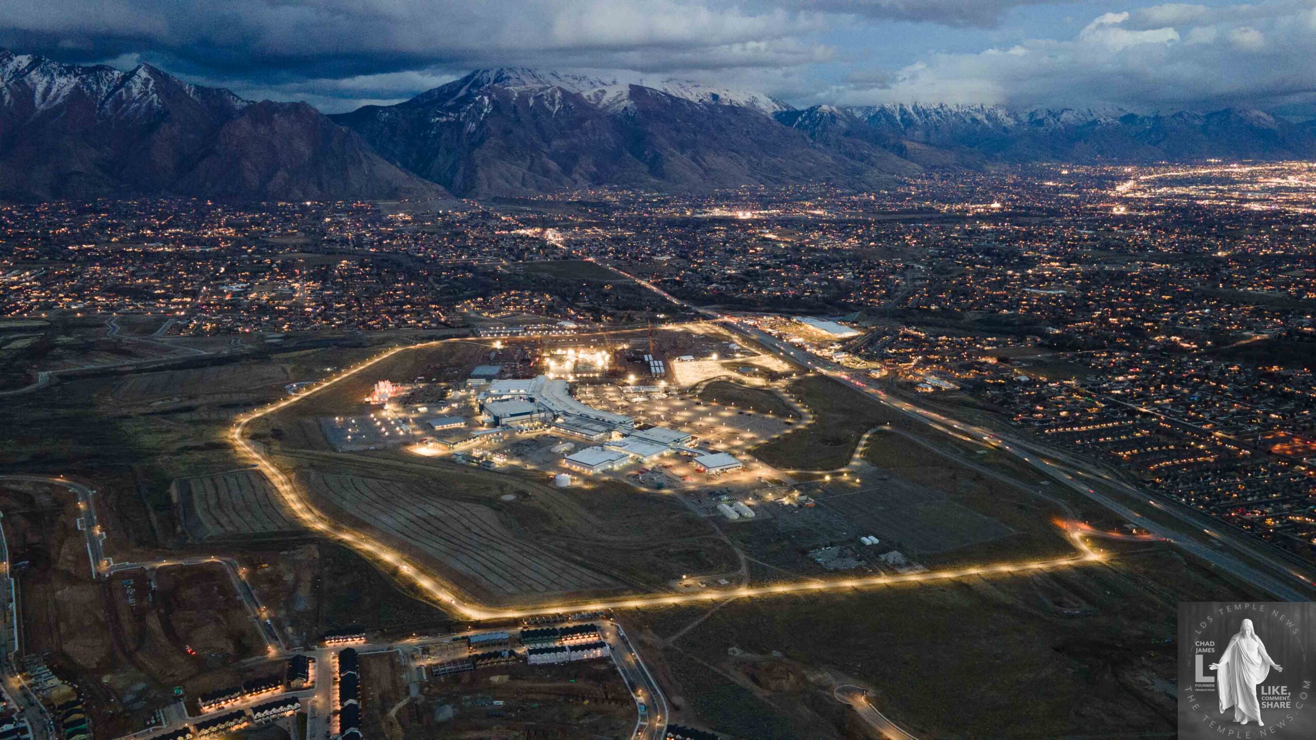 Gallery of the Lehi Utah Temple Site