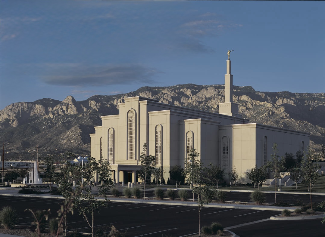 LDS Temple News Presents Albuquerque New Mexico Temple Photography