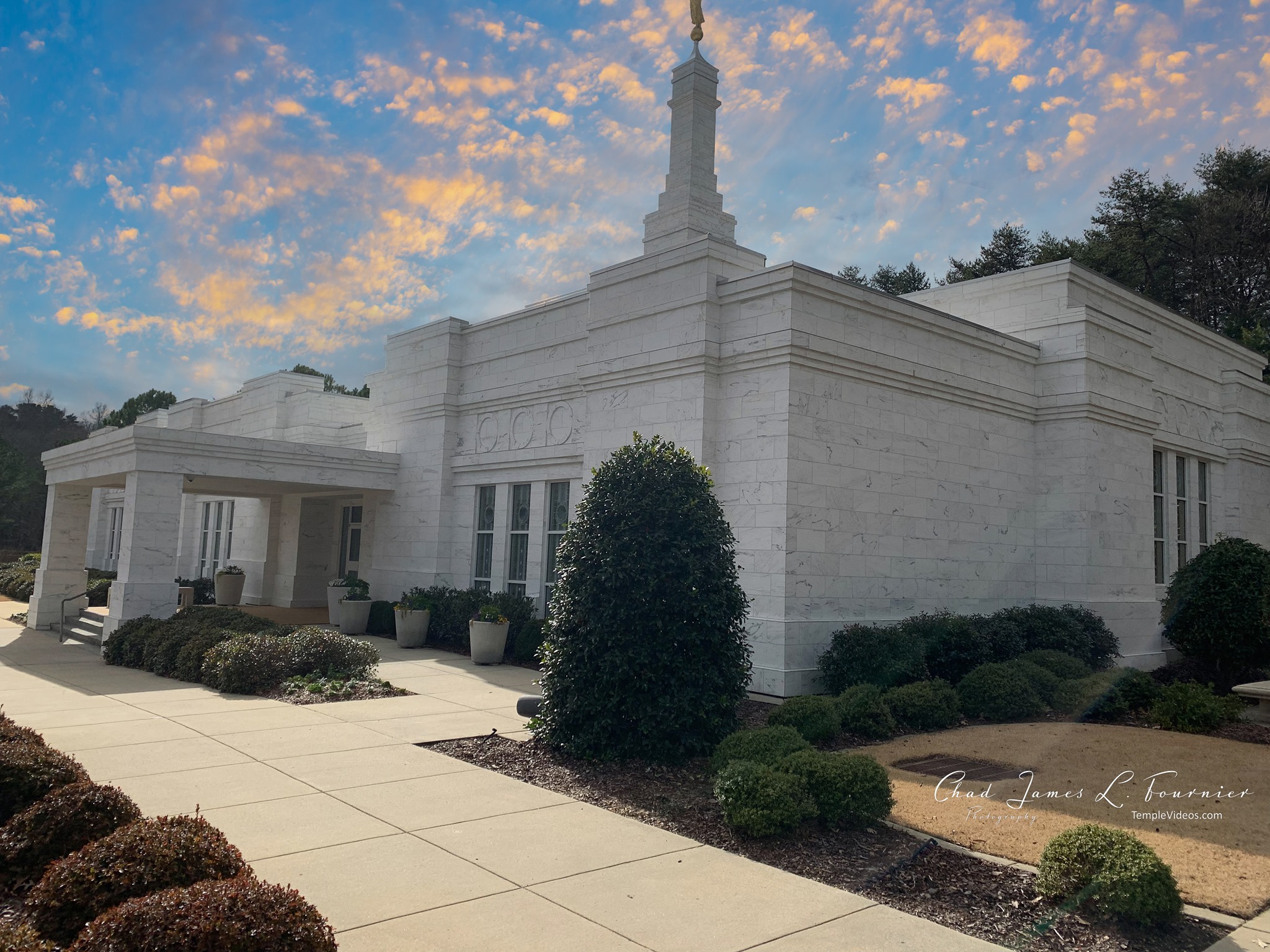 LDS Temple News Presents Birmingham Alabama Temple Photography