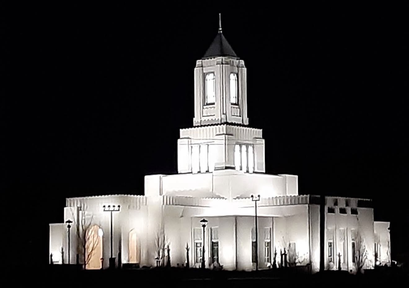 LDS Temple News Presents Casper Wyoming Temple Photography