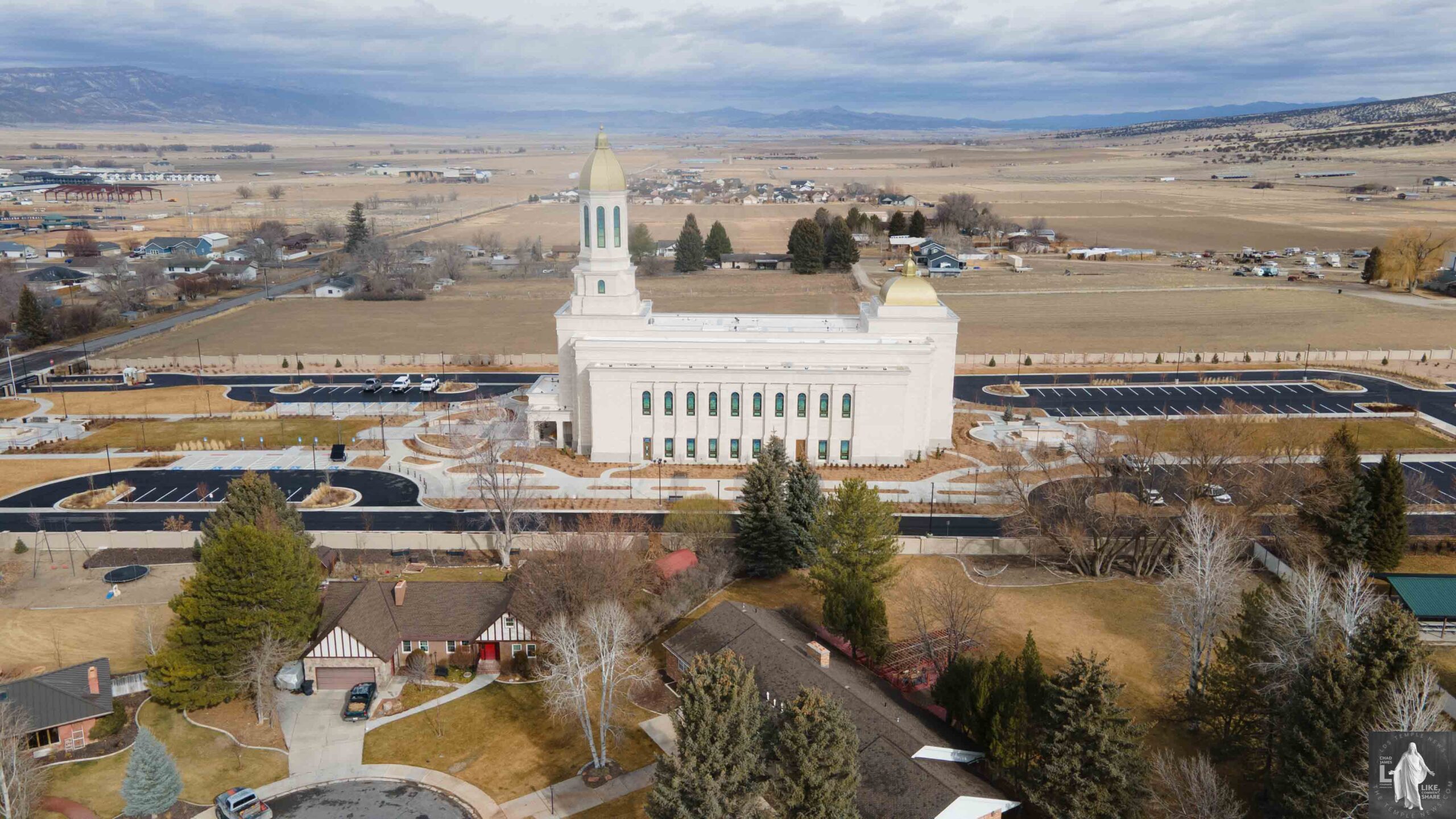 LDS Temple News Presents Ephraim Utah Temple Photography