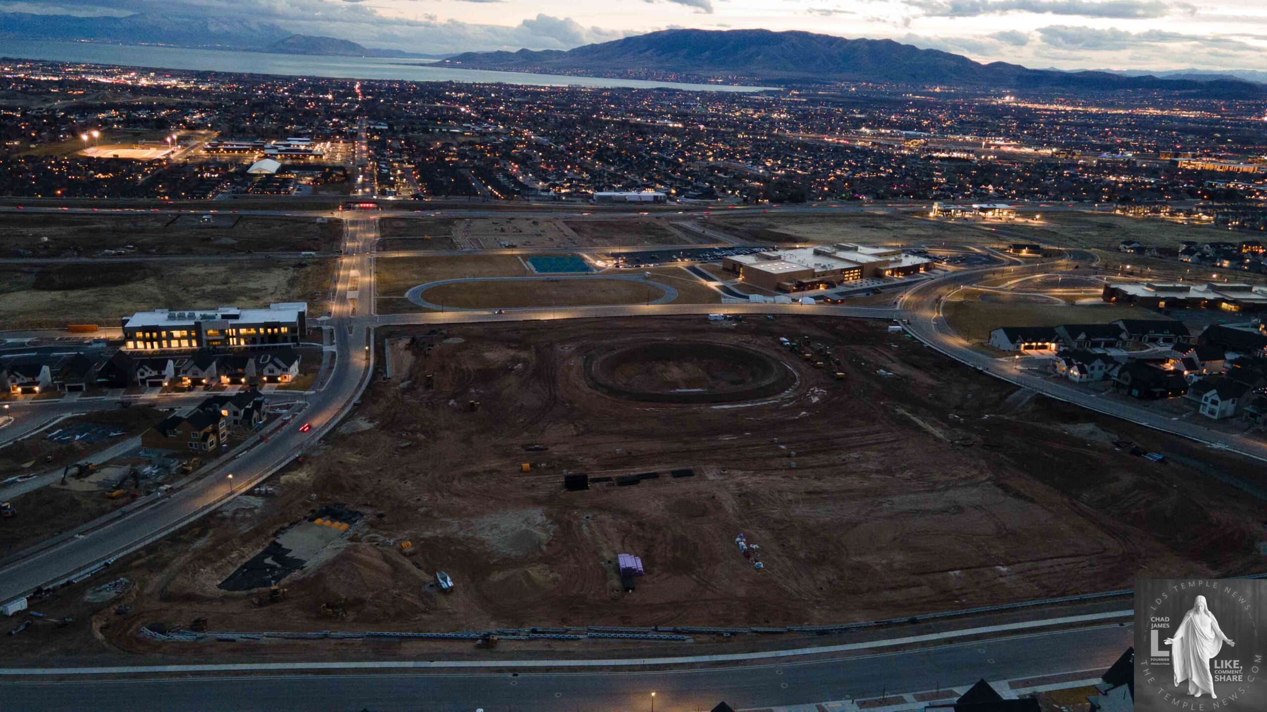 LDS Temple News of Lehi Utah Temple Site