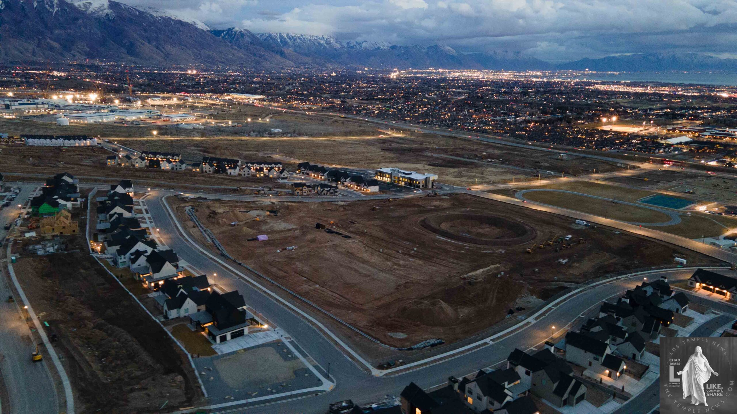 Latest News of the Lehi Utah Temple Site