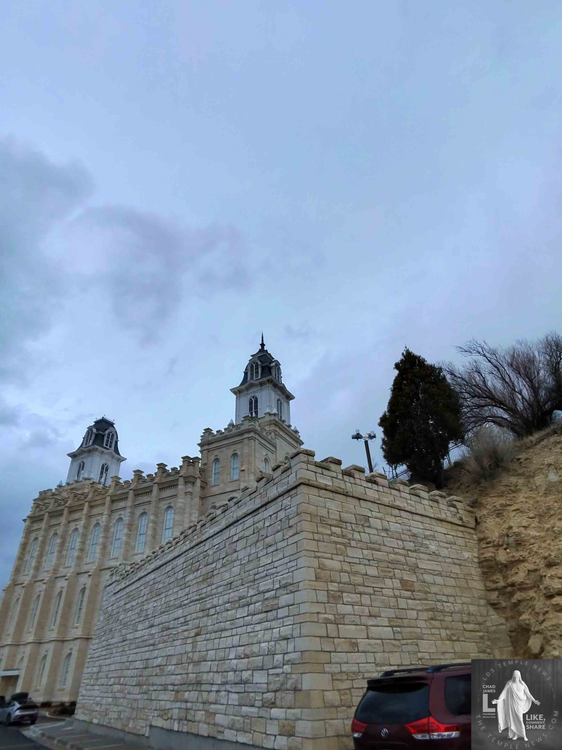 Manti Utah Temple presented by the Temple News