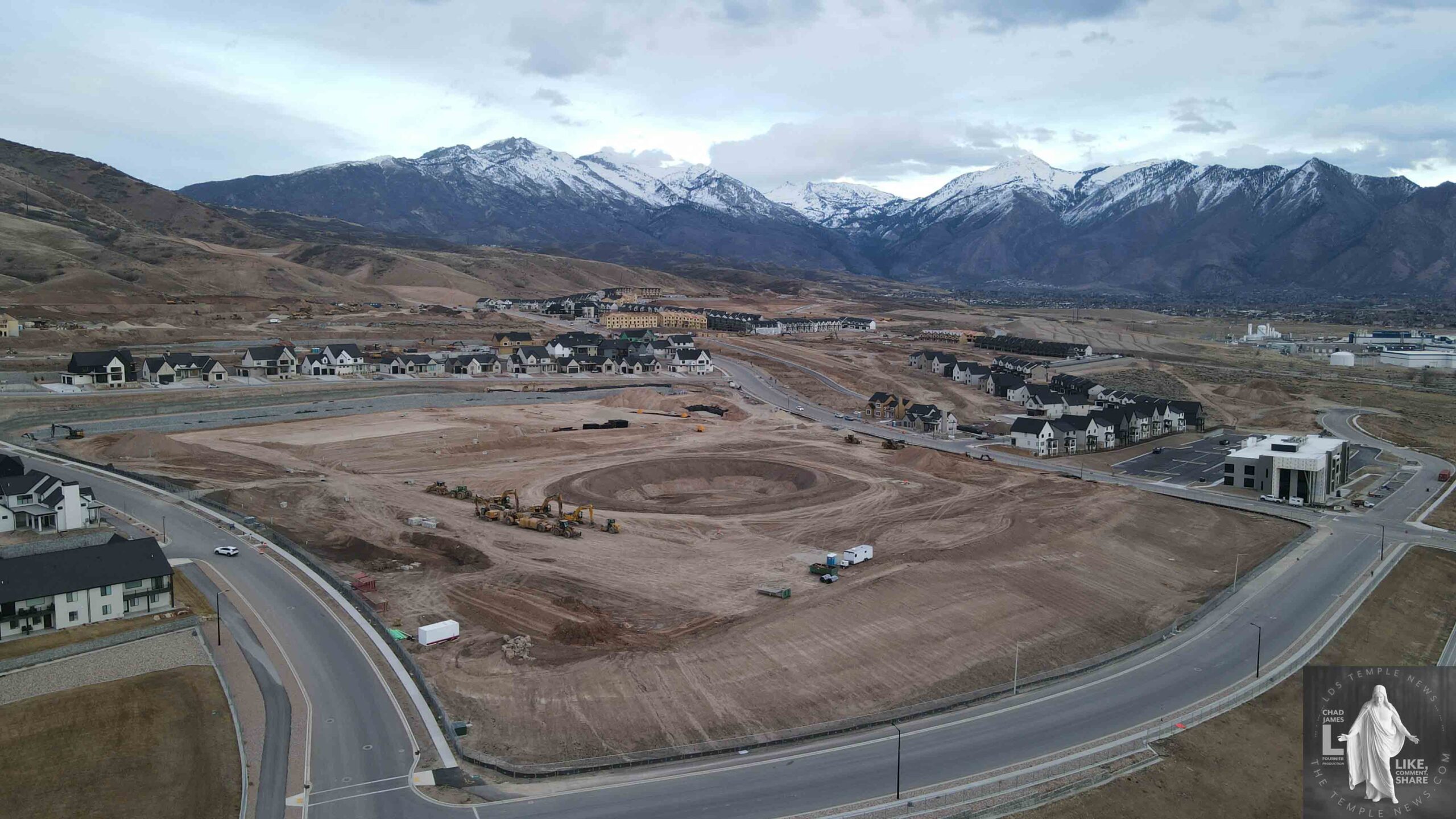 Temple News Lehi Utah Temple Site