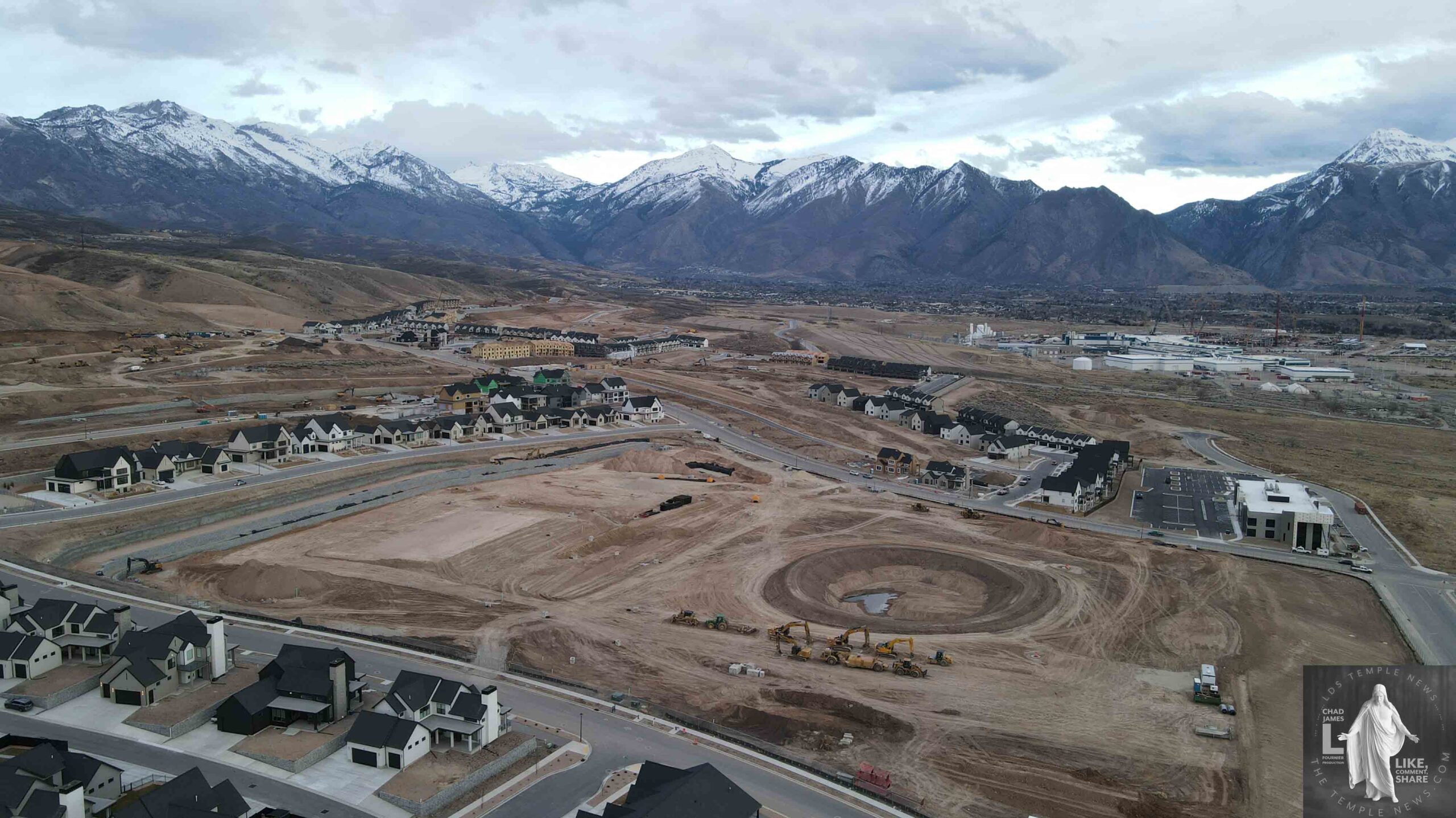 The House of the Lord Lehi Utah Temple Site