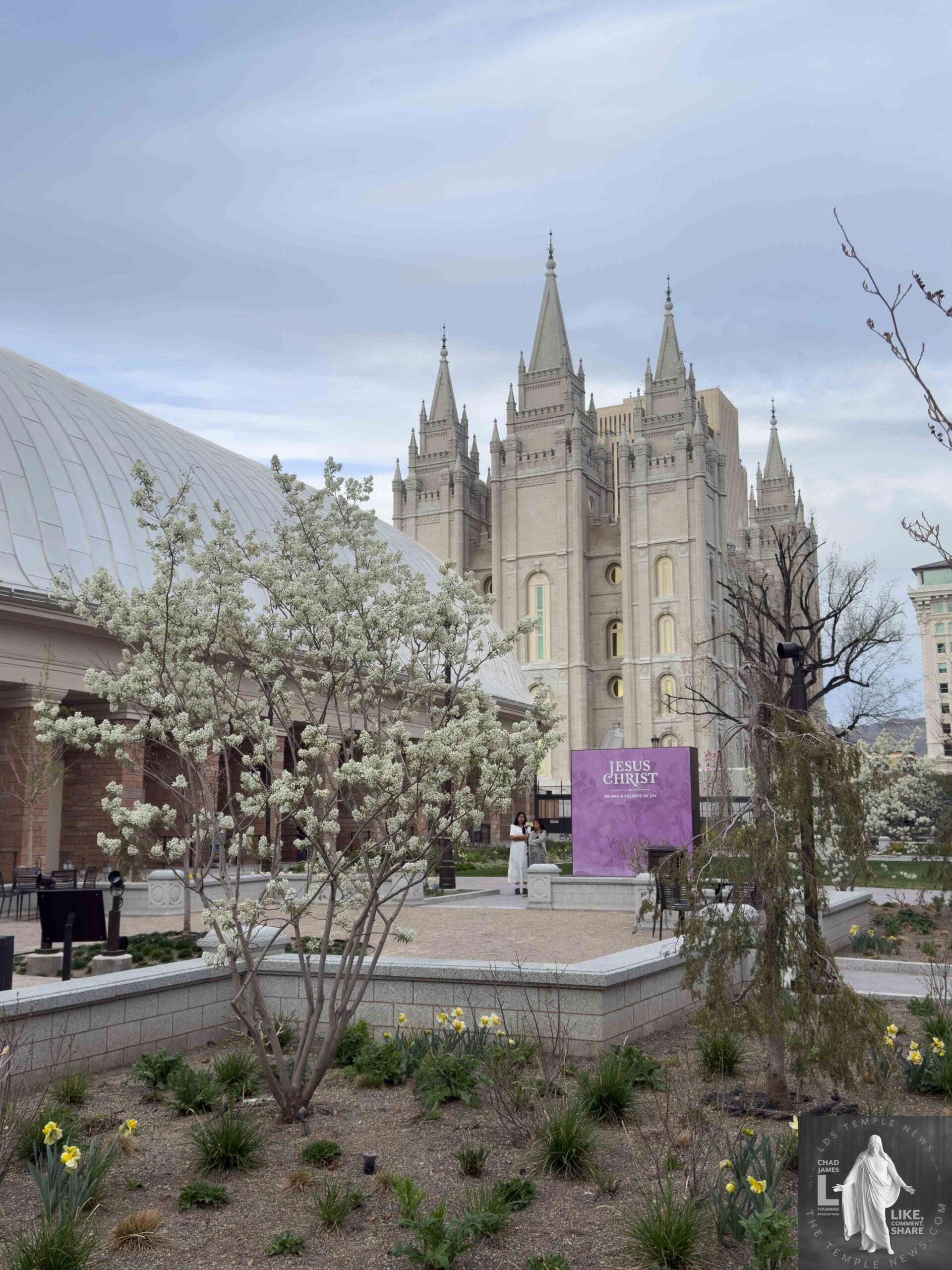 A six-month public open house for the Salt Lake Temple is set for 2027
