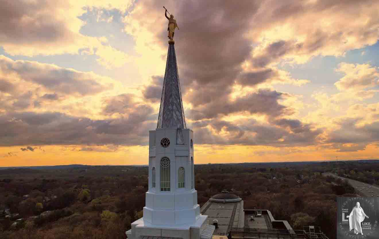Boston Massachusetts Temple an LDS Temple