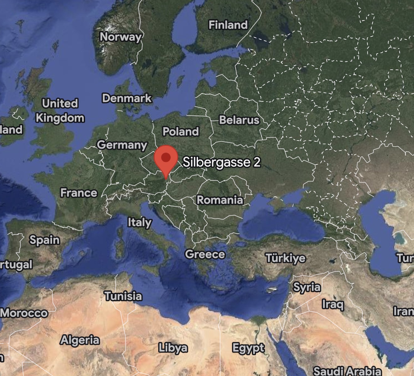 Country View of the Vienna Austria Temple