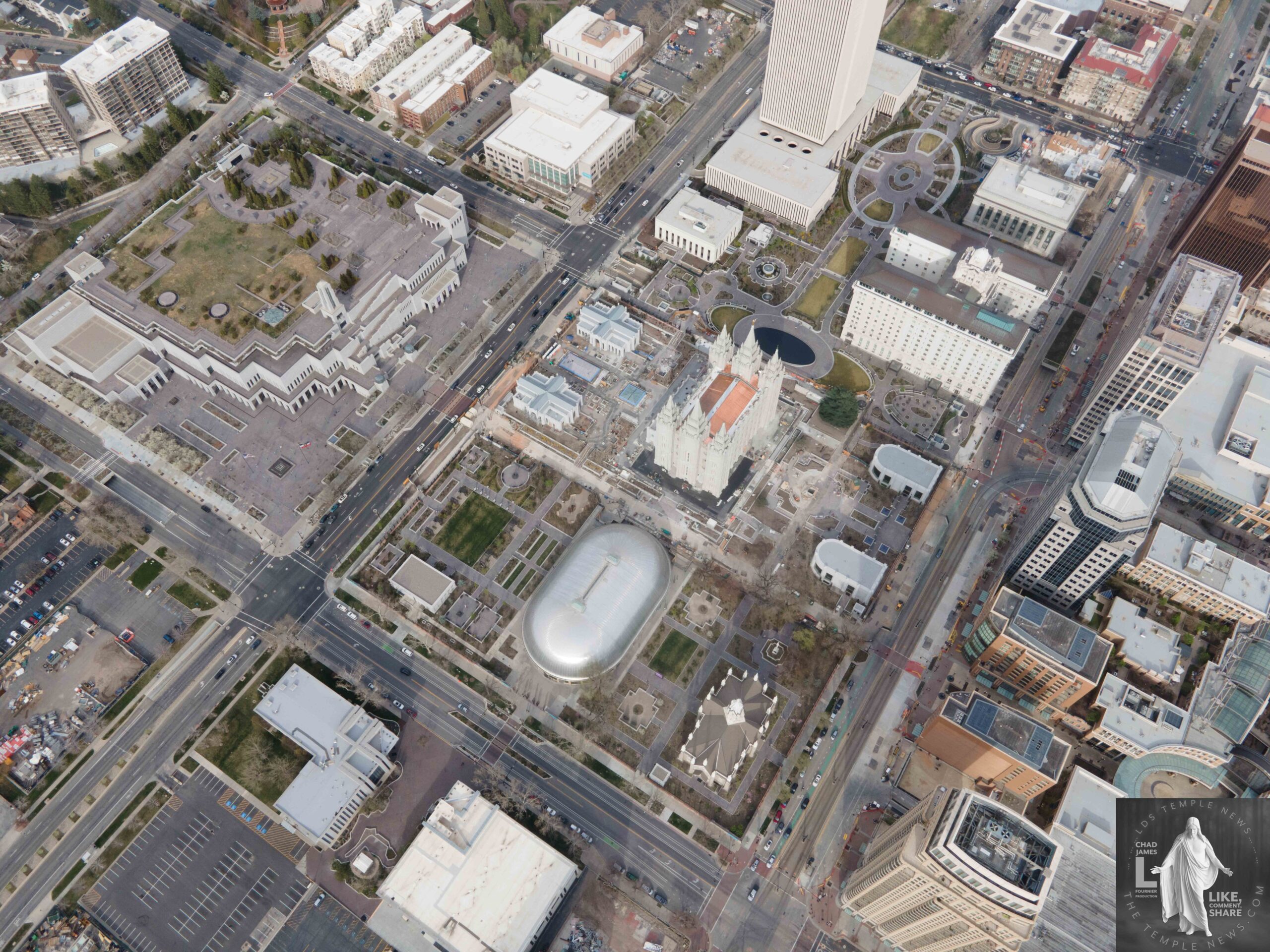 Historic Salt Lake Temple open house in 2027 may include these downtown road closures