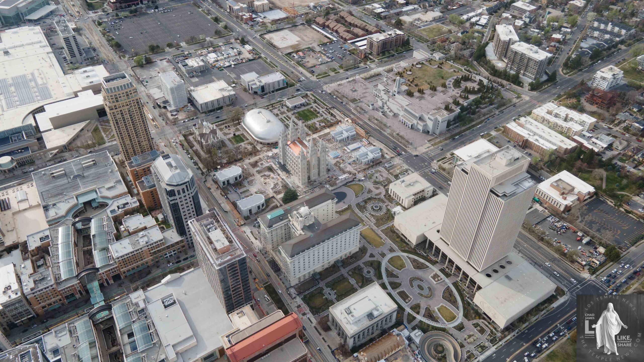 House of the Lord Salt Lake Temple by LDS Temple News