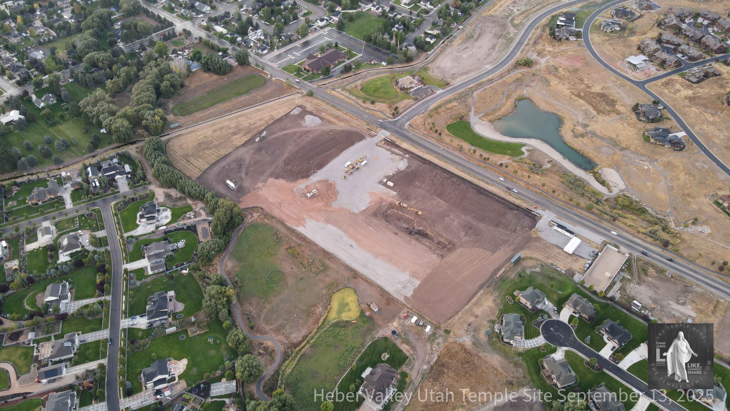 LDS Temple News Presents Heber Valley Utah Temple Site Photography