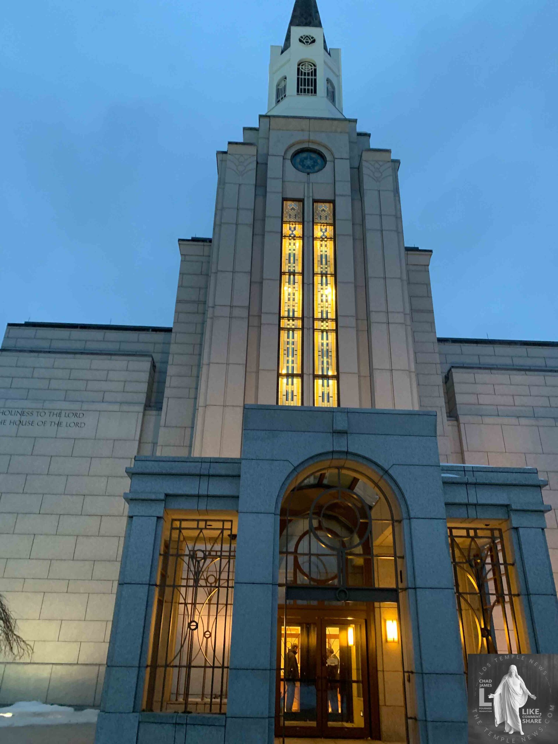 LDS Temple News Presents Stained Glass from the Boston Massachusetts Temple