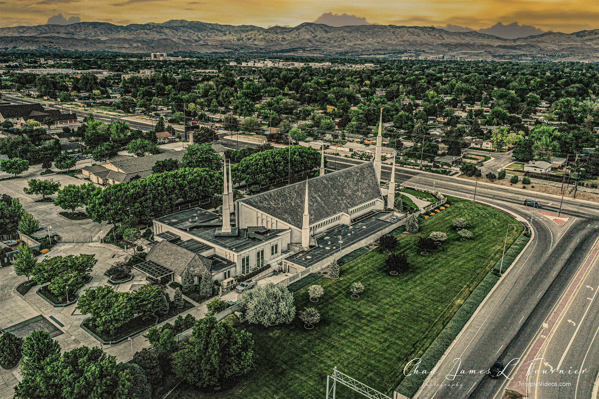 LDS Temple News Presents the House of the Lord Boise Idaho Temple