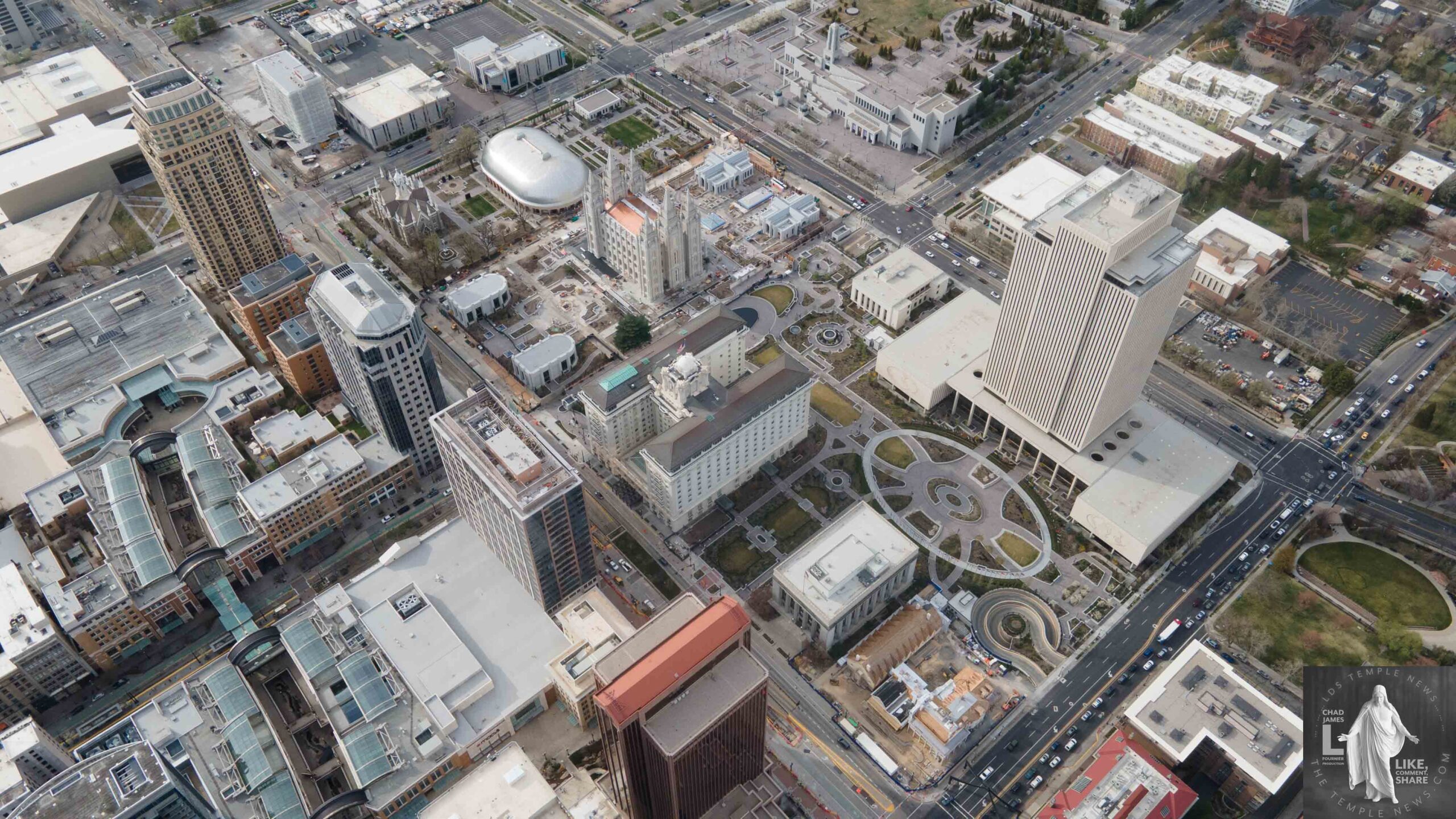 LDS Temple News Presents the Salt Lake Temple House of the Lord Holiness to the Lord