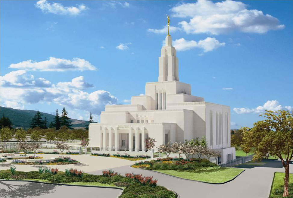 LDS Temple News Shares the rendering of the Draper Utah Temple