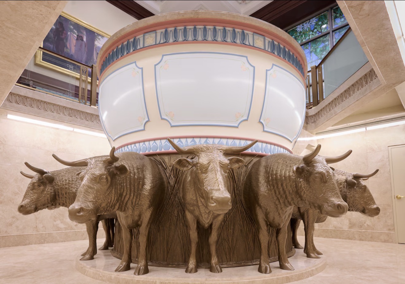 Lindon Utah Temple Baptistry