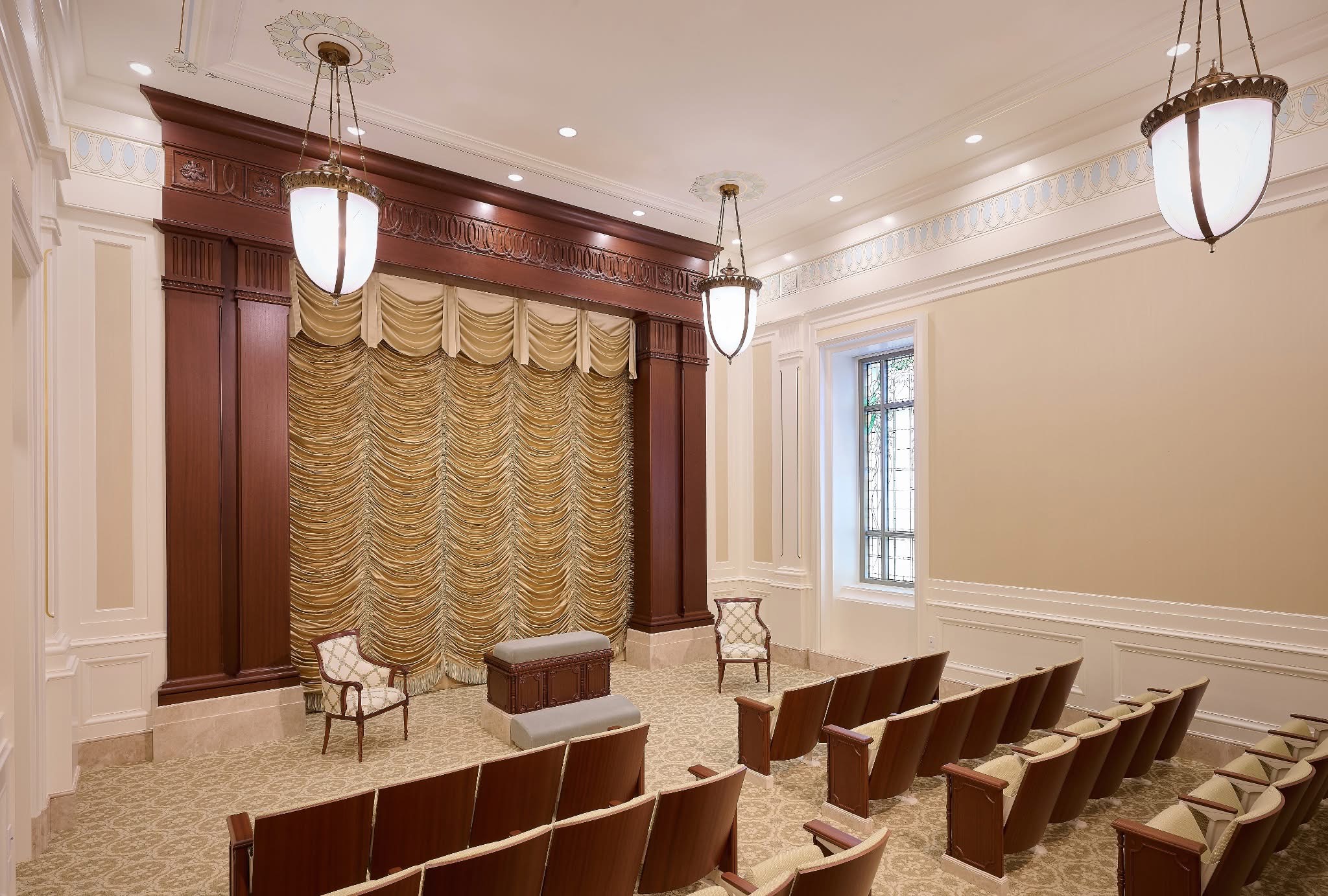 Lindon Utah Temple Instruction Room View 1