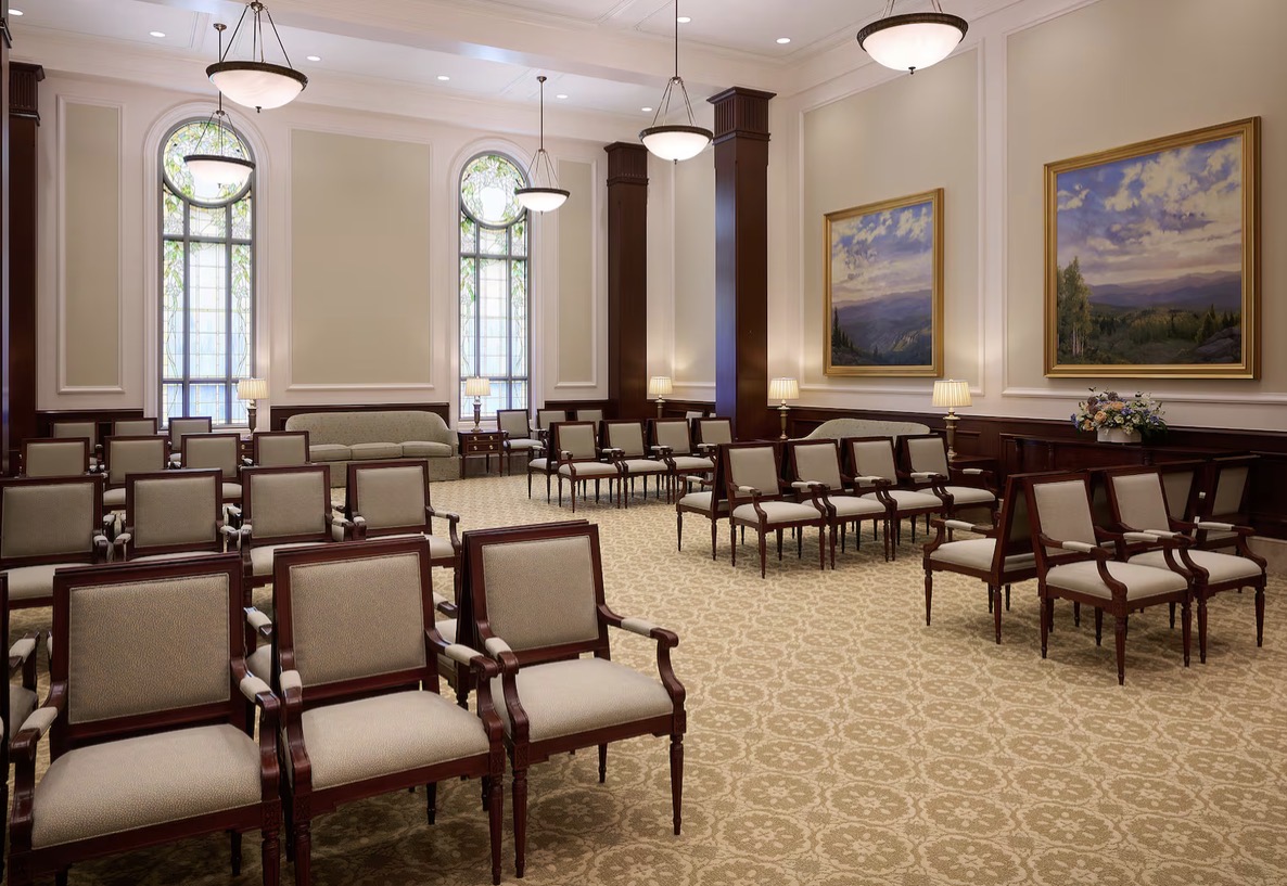 Lindon Utah Temple Instruction Room View 2