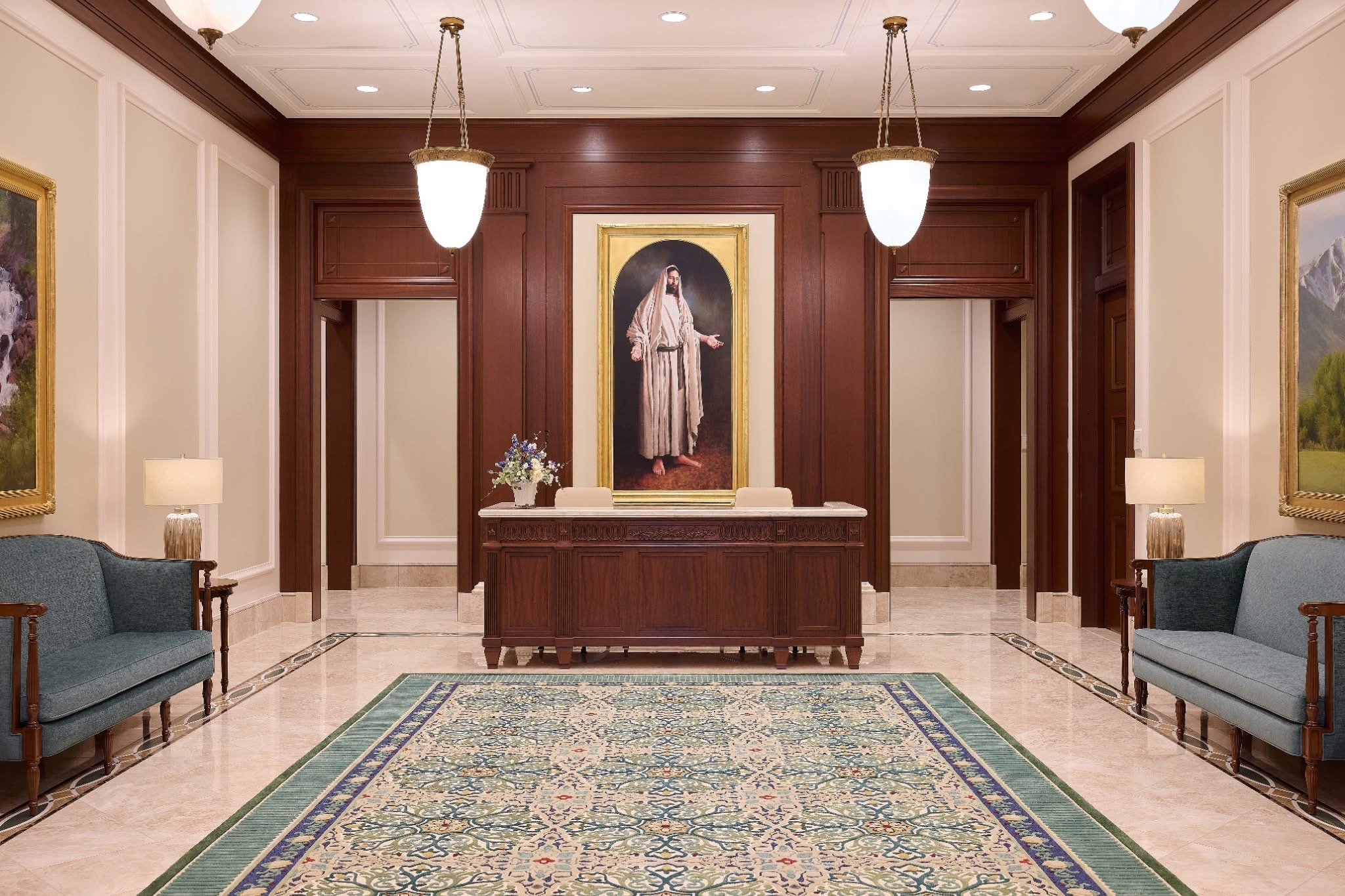 Lindon Utah Temple Recommend Desk