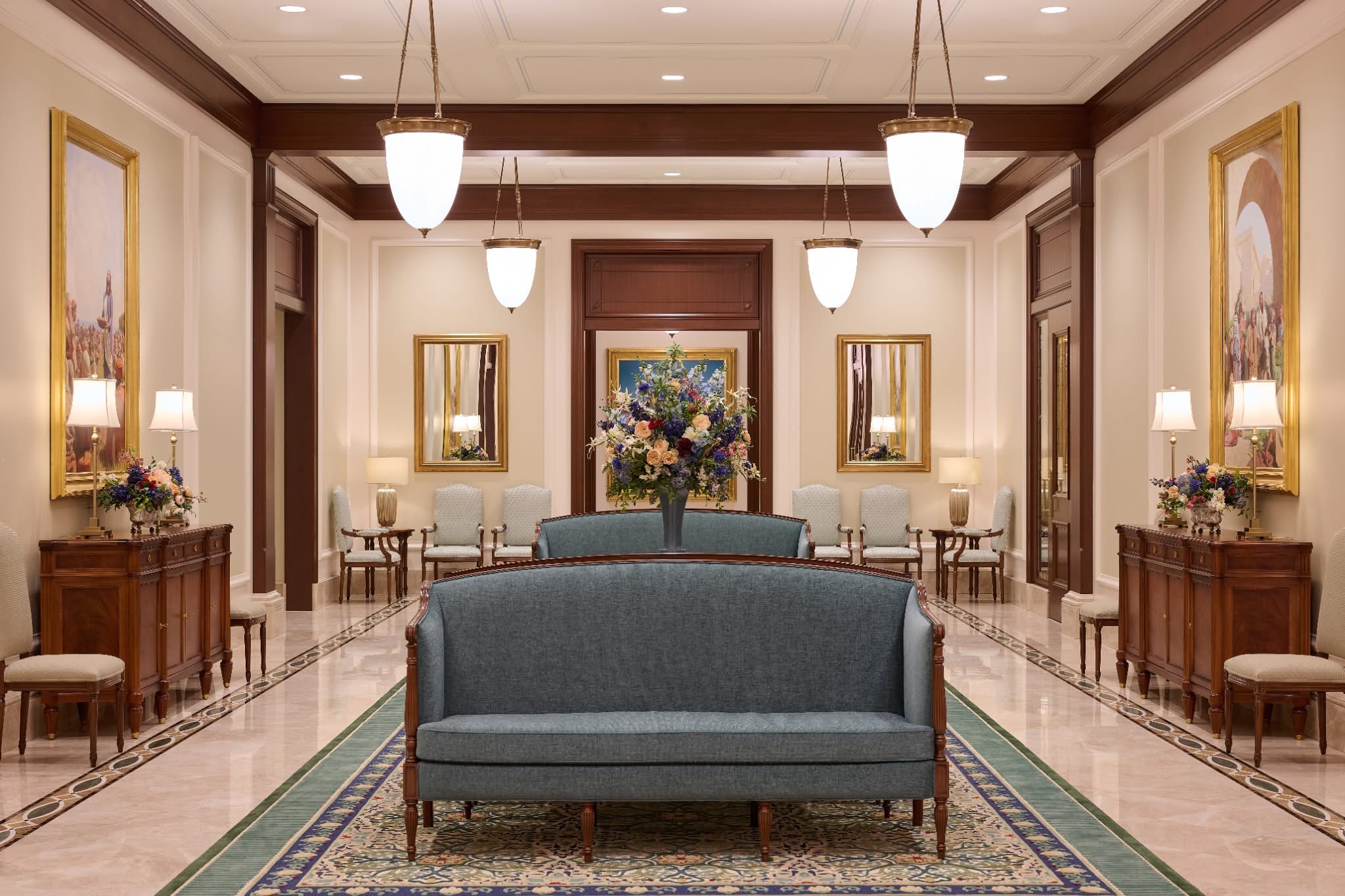 Lindon Utah Temple Seating Area