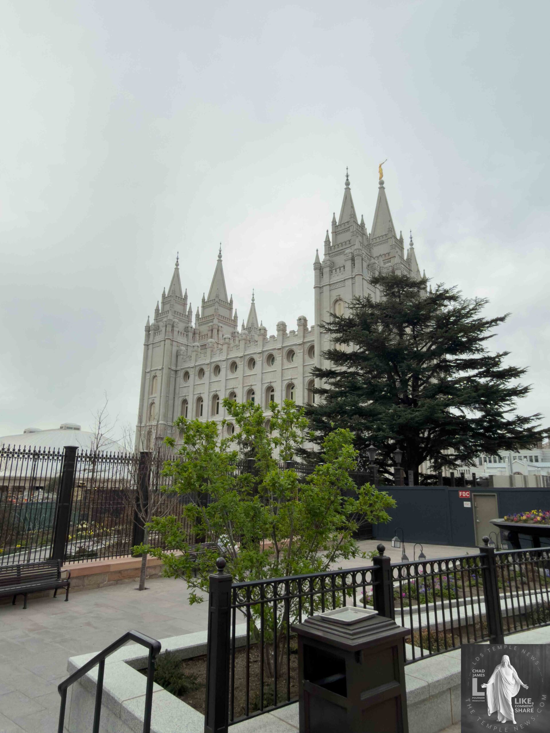Record number of visitors expected for the Salt Lake Temple open house in 2027