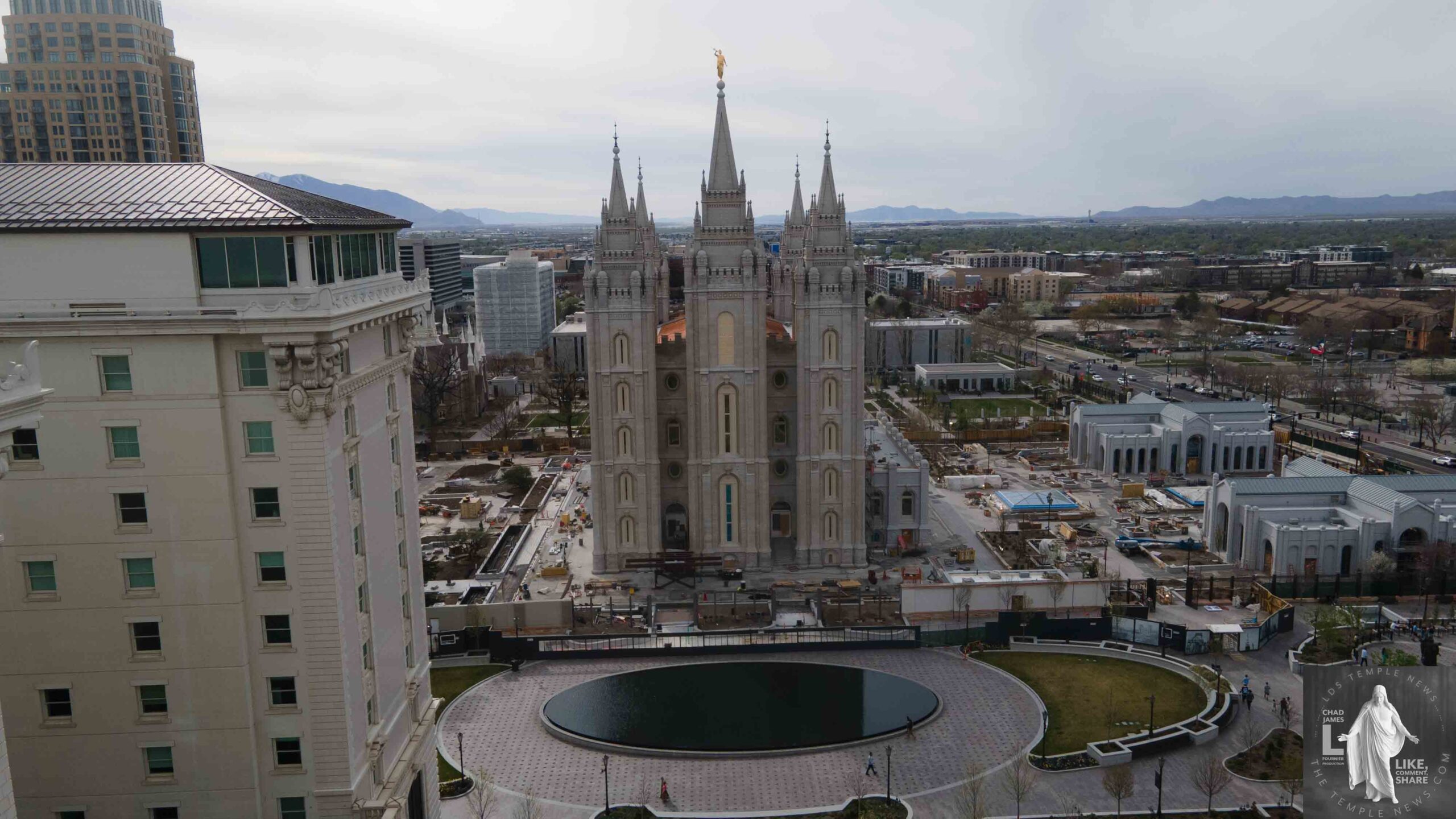 Salt Lake City and The Church of Jesus Christ of Latter-day Saints are working together on a plan to handle crowds during a monthslong public open house for the renovated Salt Lake Temple next year 2027