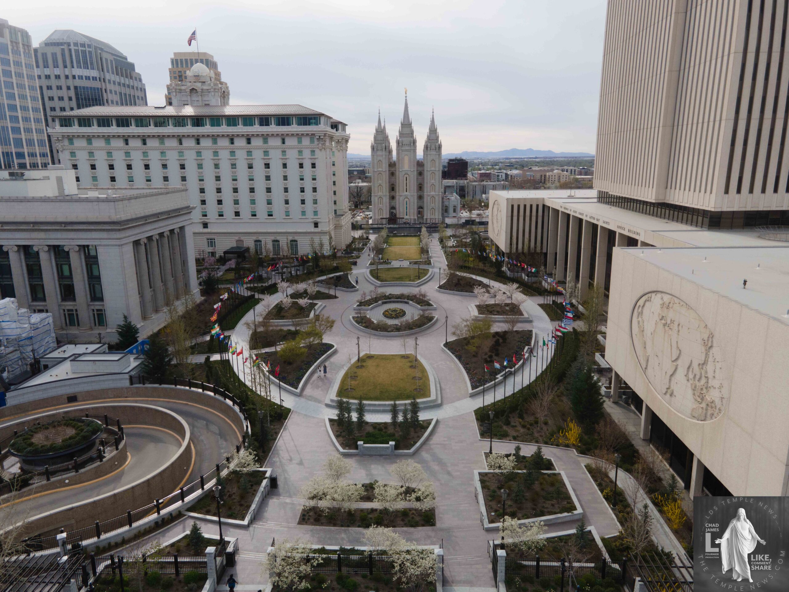Salt Lake Temple Media LDS Temple News