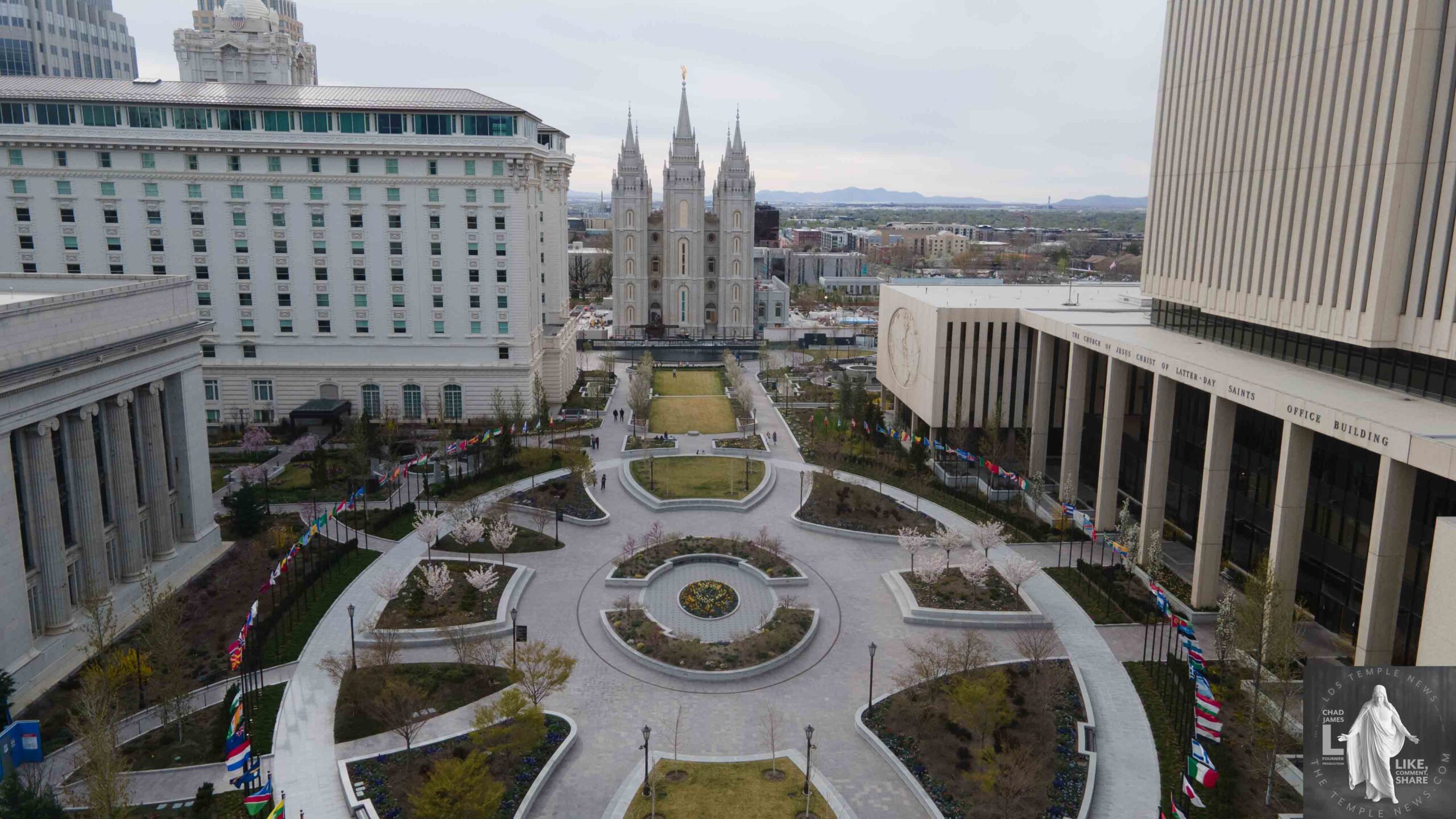 Salt Lake Temple Photography by LDS Temple News