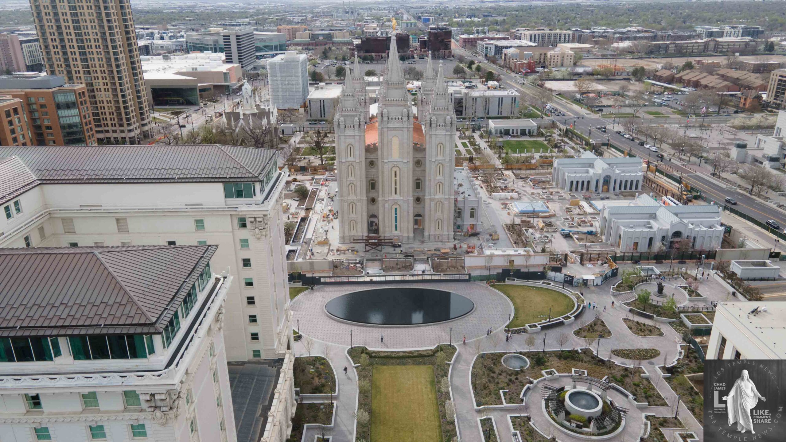 Salt Lake Temple Temple News