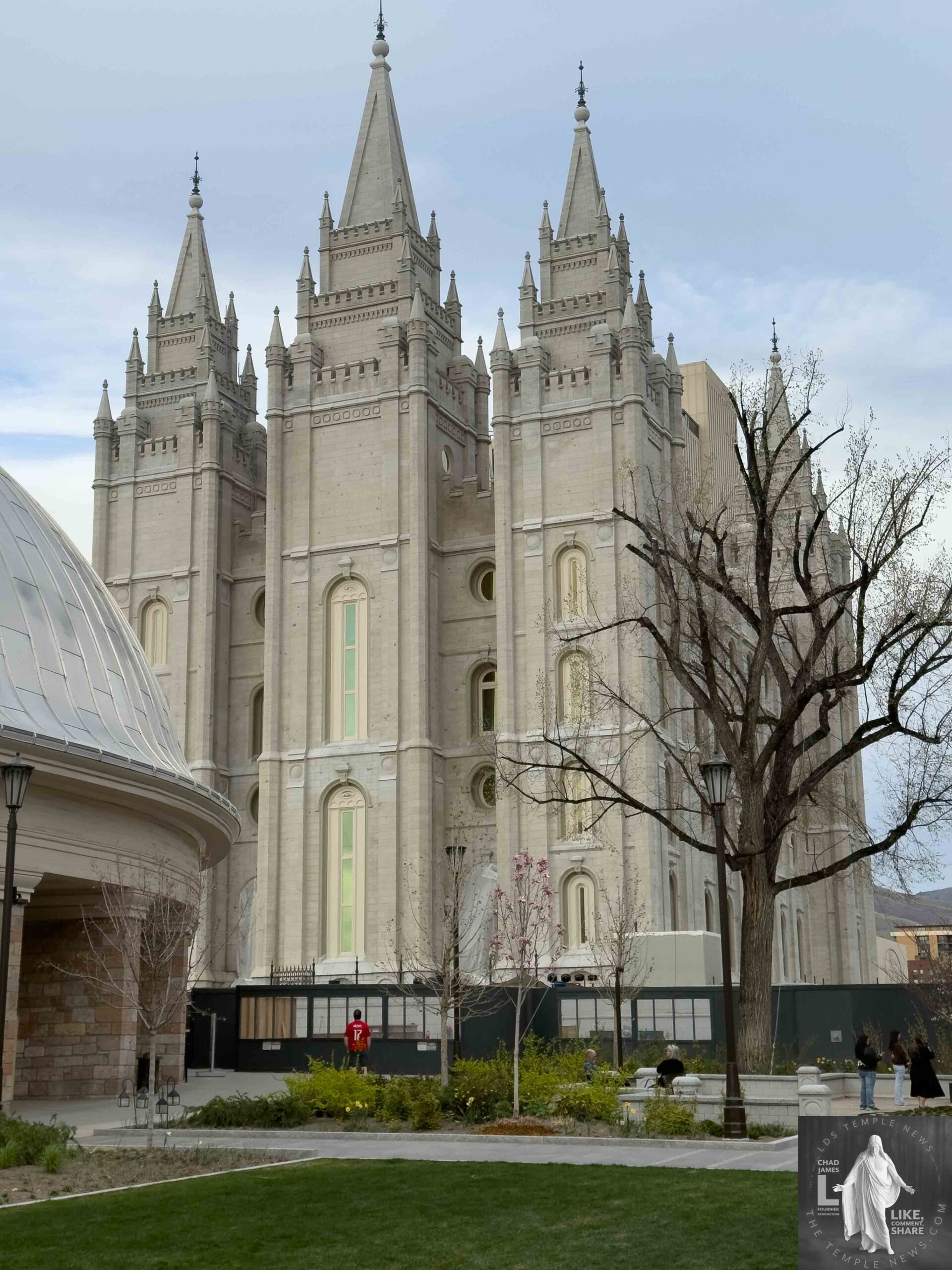 Salt Lake Temple will welcome the world, open house April to October 2027