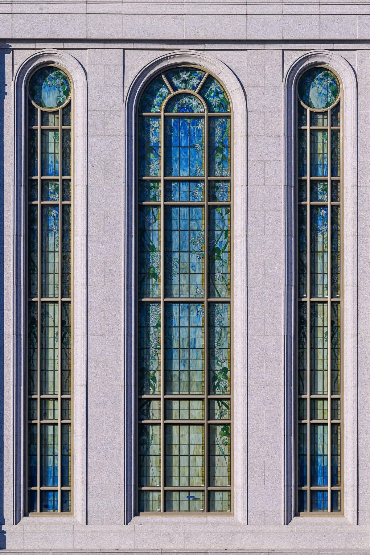 Stained Glass Lindon Utah Temple