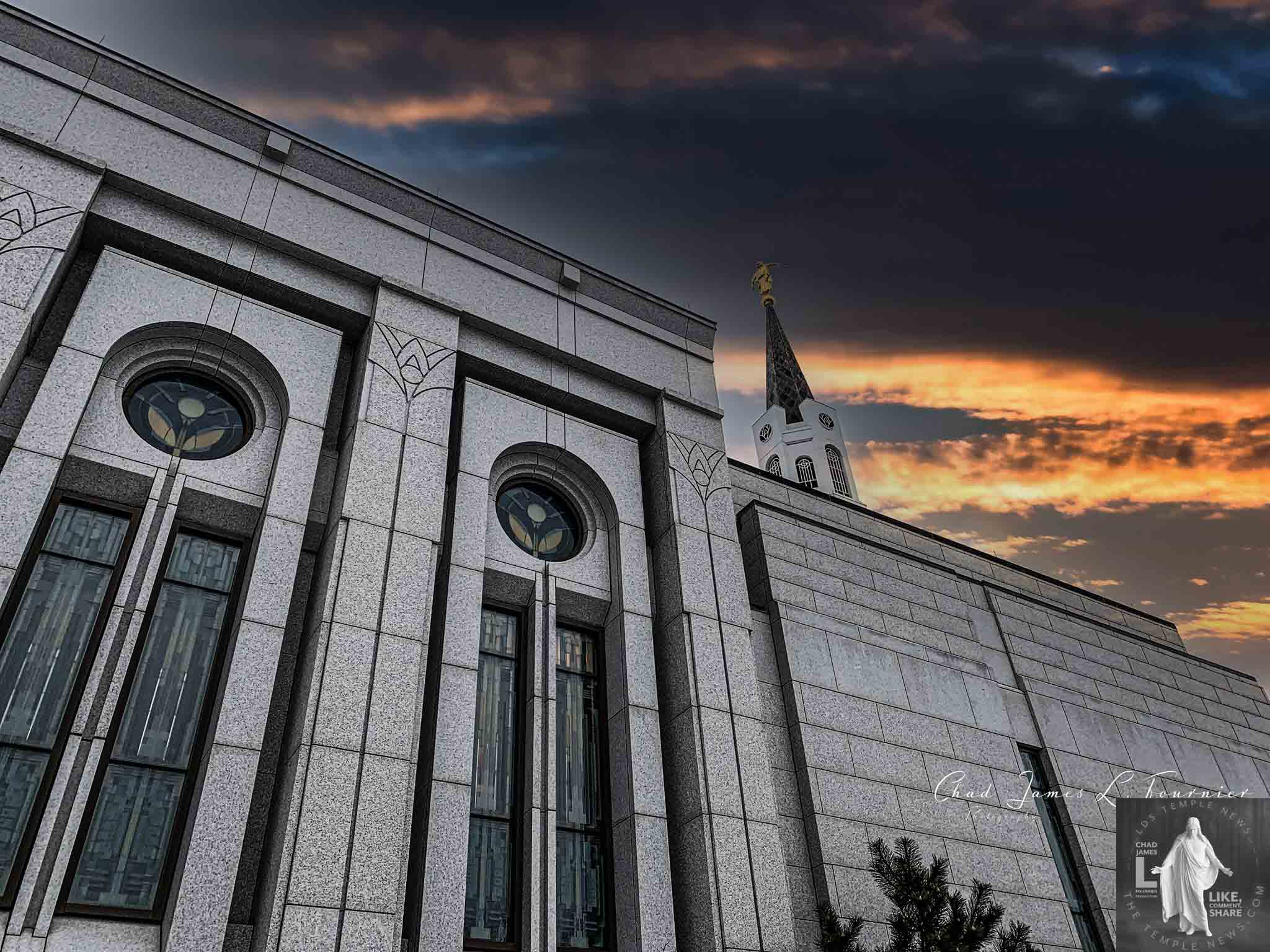 Stained Glass photos shared by LDS Temple News Boston Massachusetts Temple