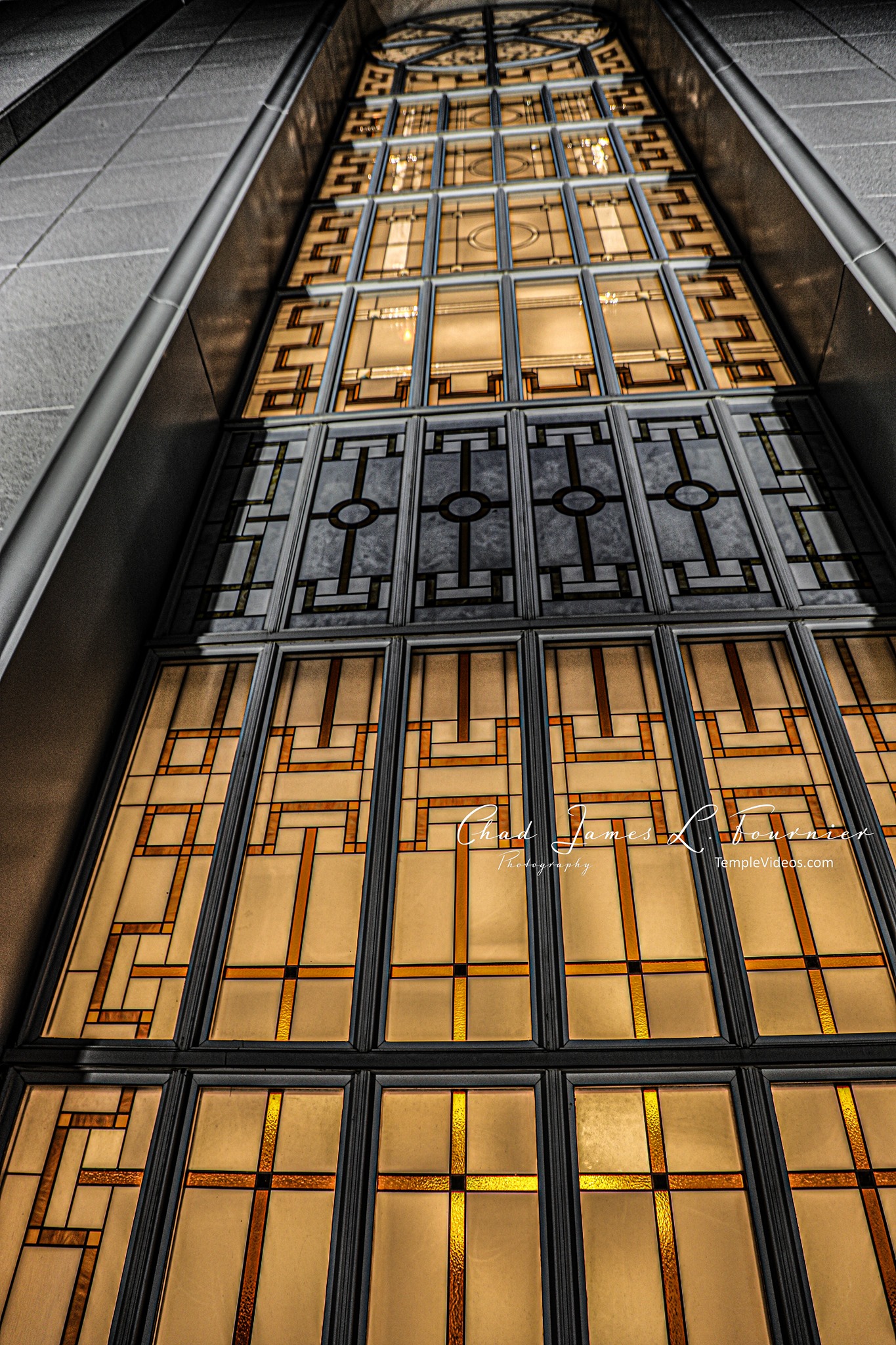 Stained Glass photos shared by LDS Temple News Bountiful Utah Temple