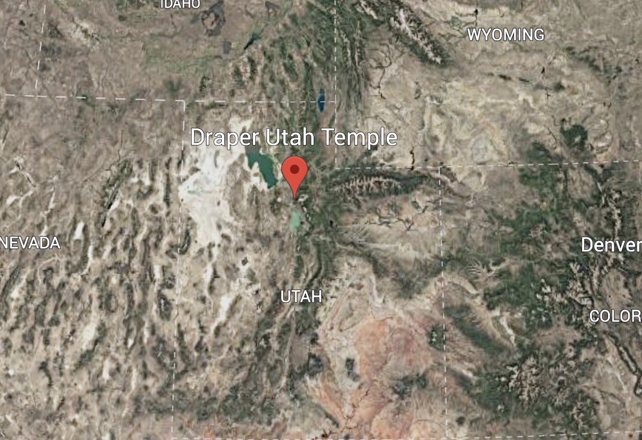 State View of the Draper Utah Temple