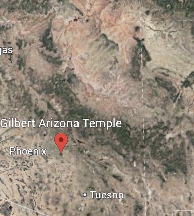 State View of the GIlbert Arizona Temple