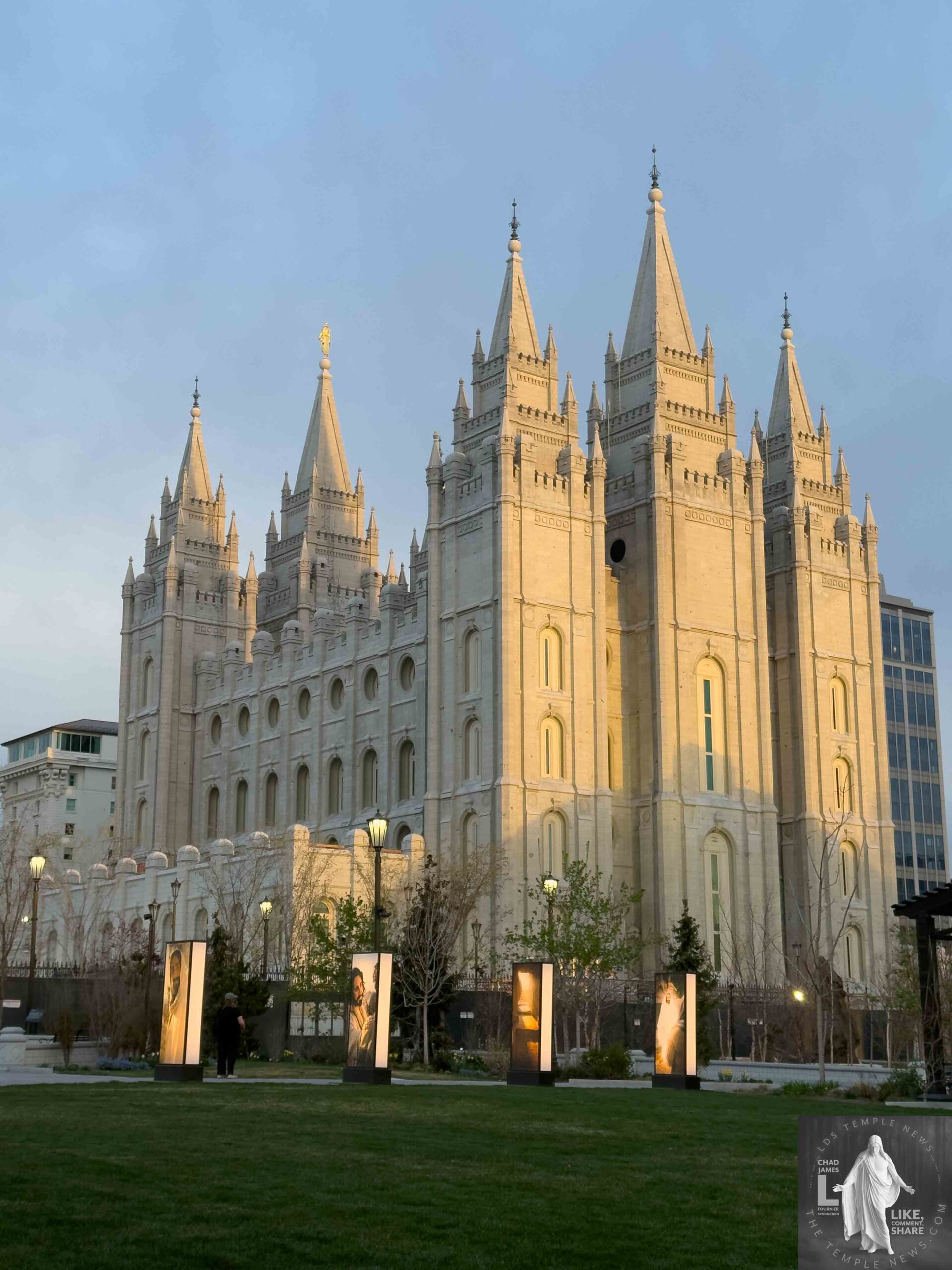 The Prophet Announces Salt Lake Temple Open House Celebration Dates