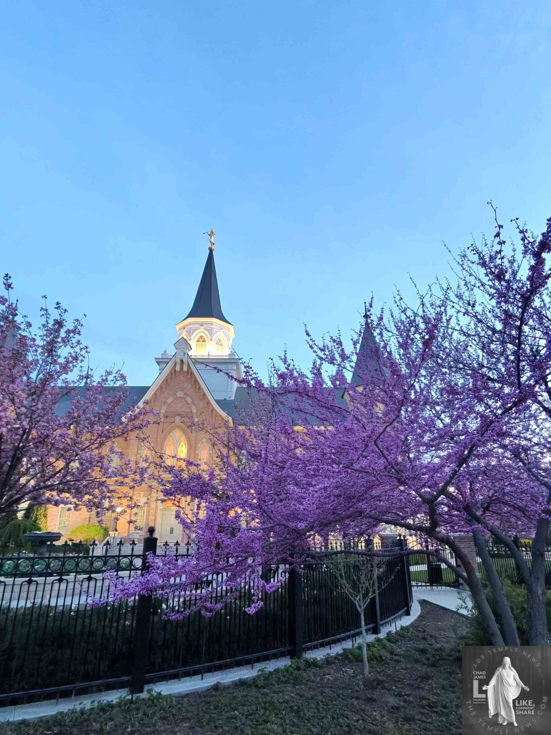 The Provo City Center Temple is a place of peace and reflection, inviting all to come and visit