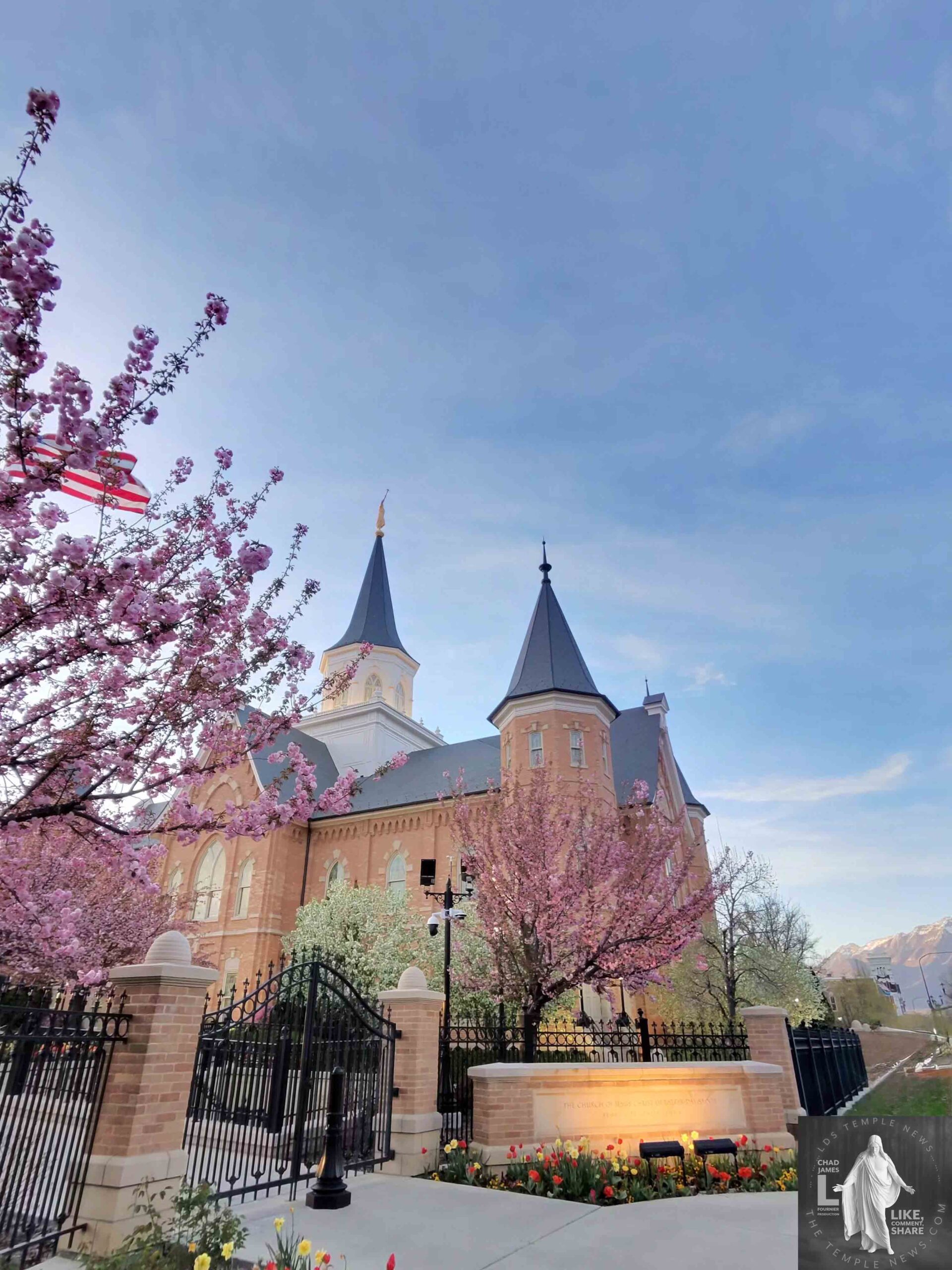 The Provo City Center Temple is a symbol of faith and community for members of the LDS Church and a point of interest for visitors