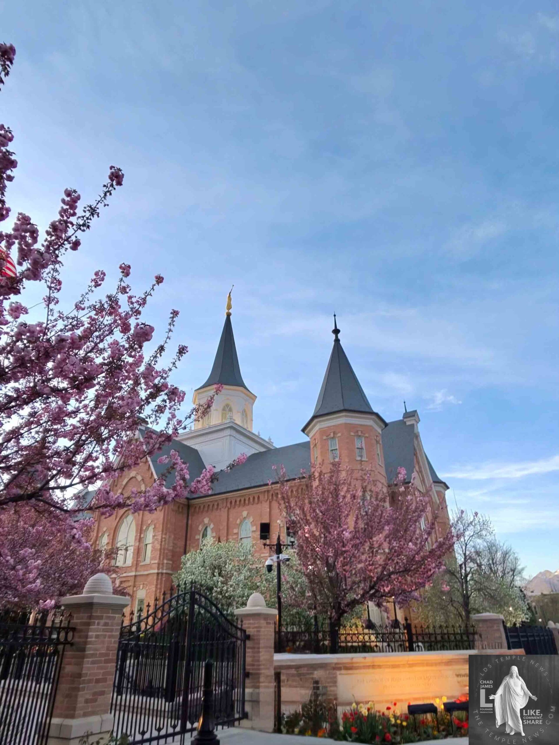 The Provo City Center Temple was built using local materials and Utah craftsmanship