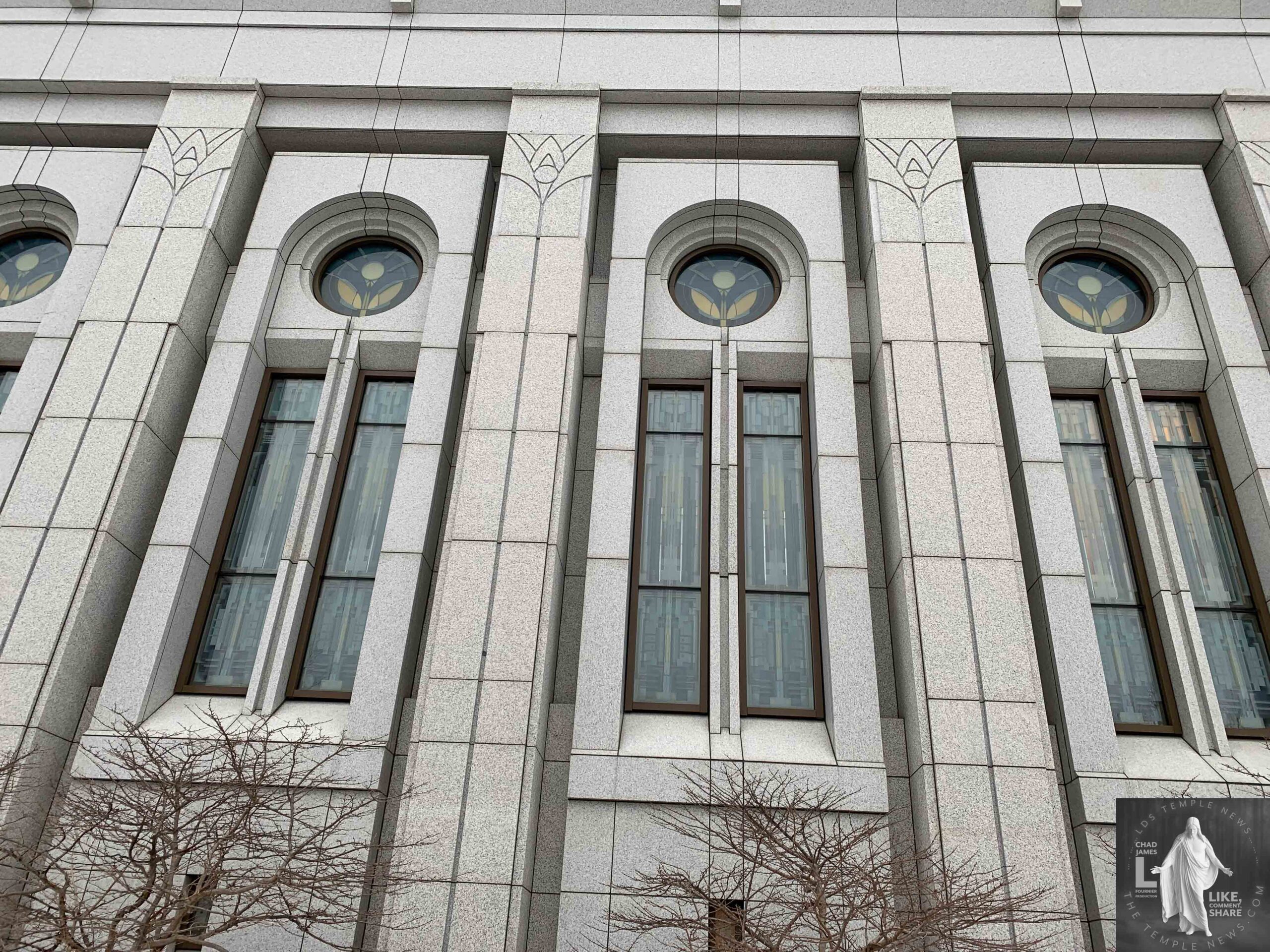 The Stained Glass in the Boston Massachusetts Temple