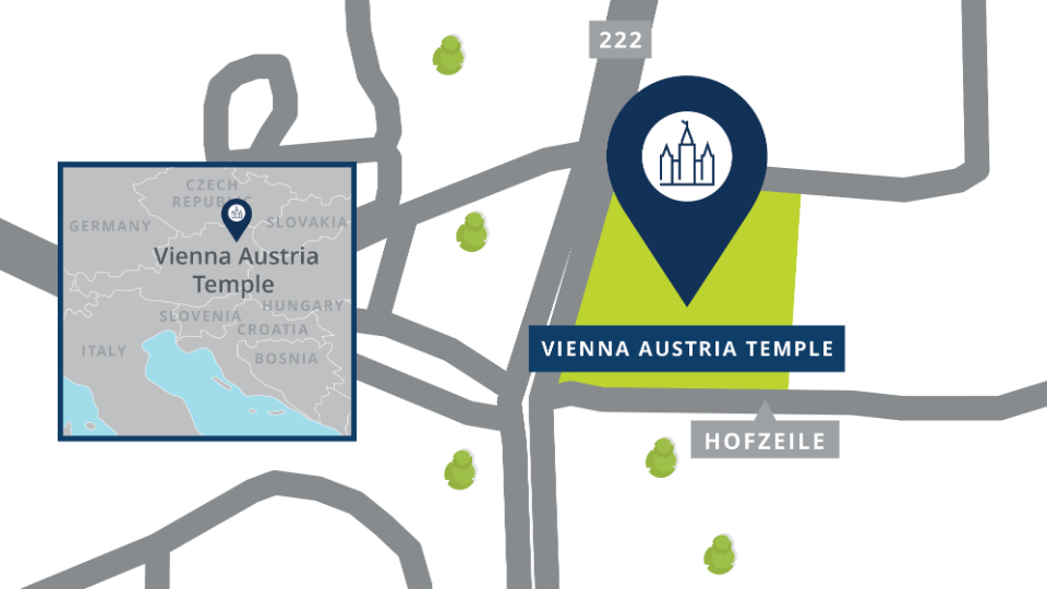 Vienna Austria Temple location
